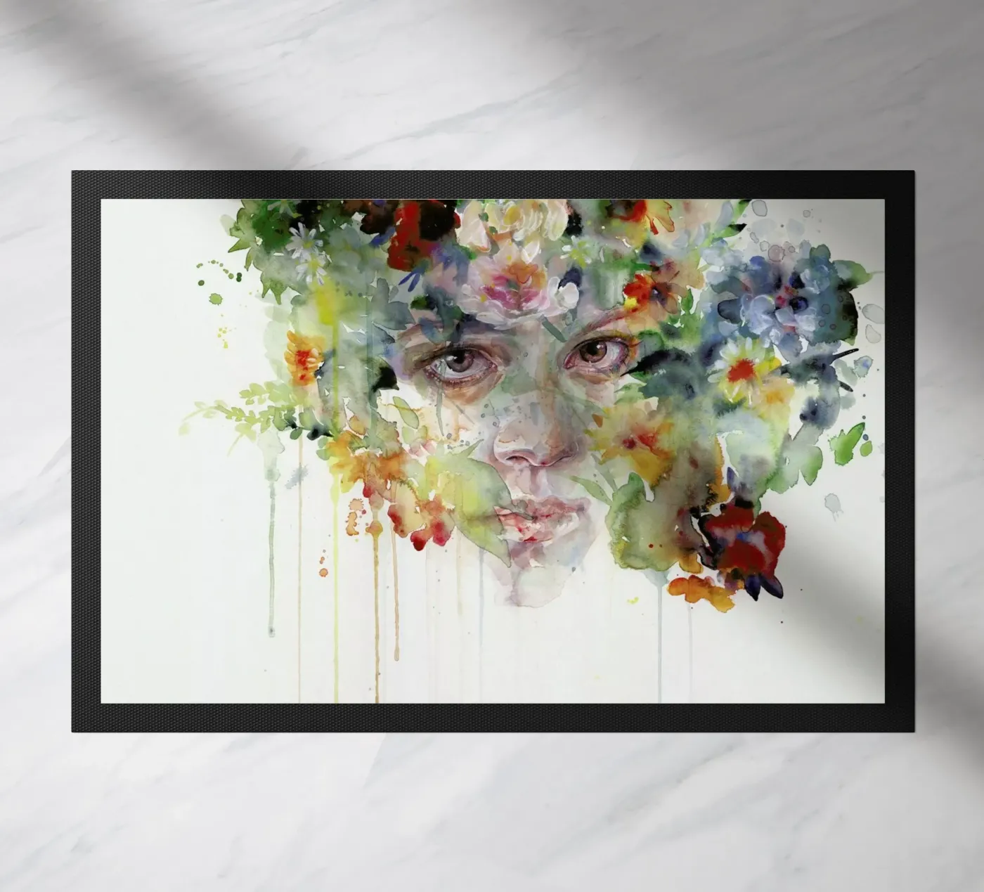 Quiet Zone Fußmatte von agnes-cecile