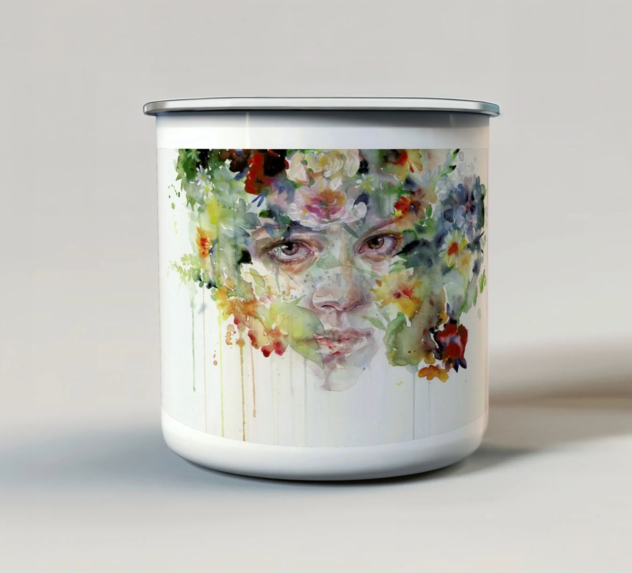 Quiet Zone tazza in smalto da agnes-cecile
