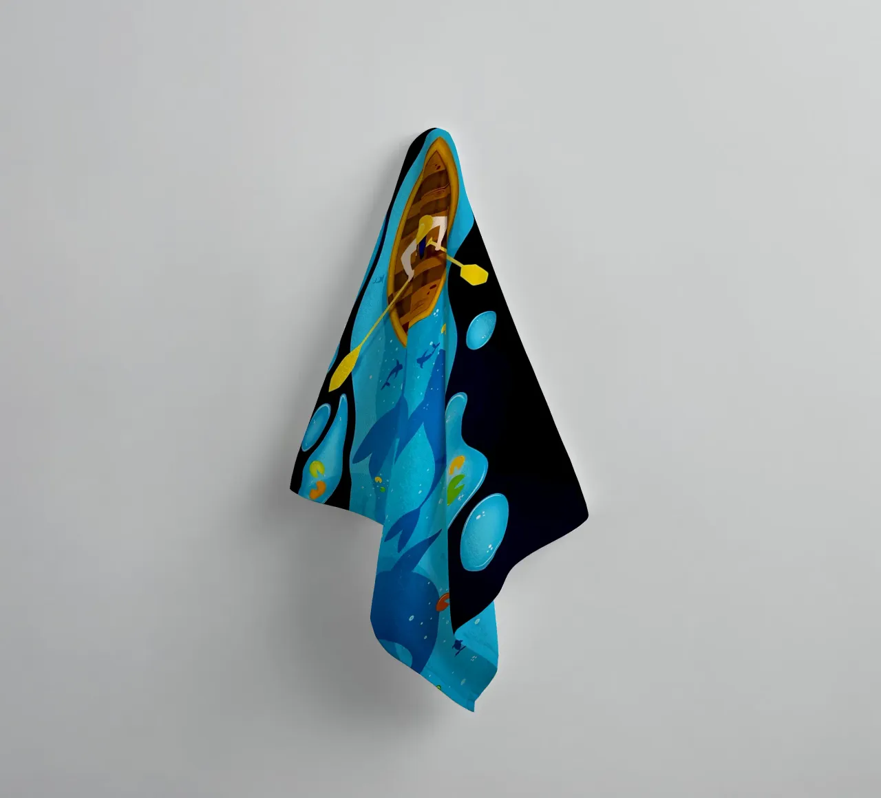 paysage serviette de bain de khoaimi