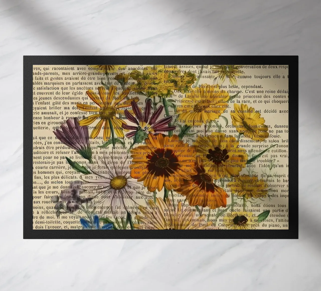 Libro dei fiori zerbino da mitaco