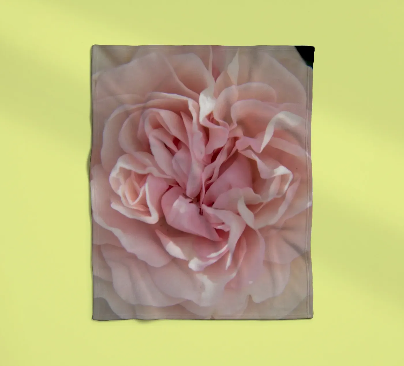 Blassrosa Fleecedecke von Teresa André