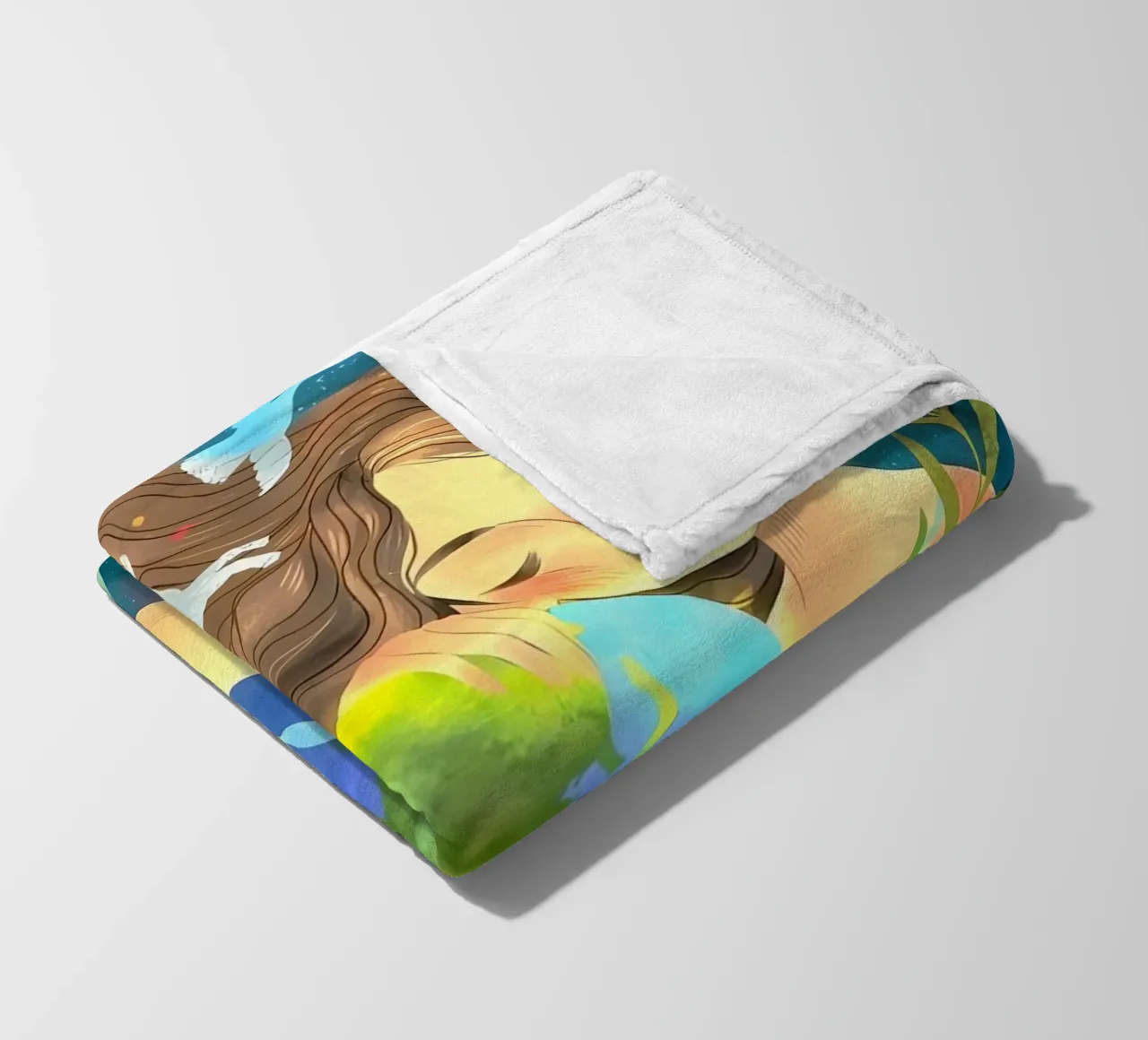 amore per la terra coperta in pile da khoaimi