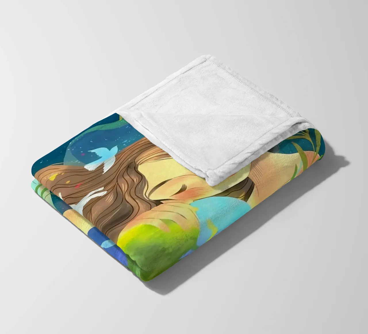 amore per la terra coperta in pile da khoaimi