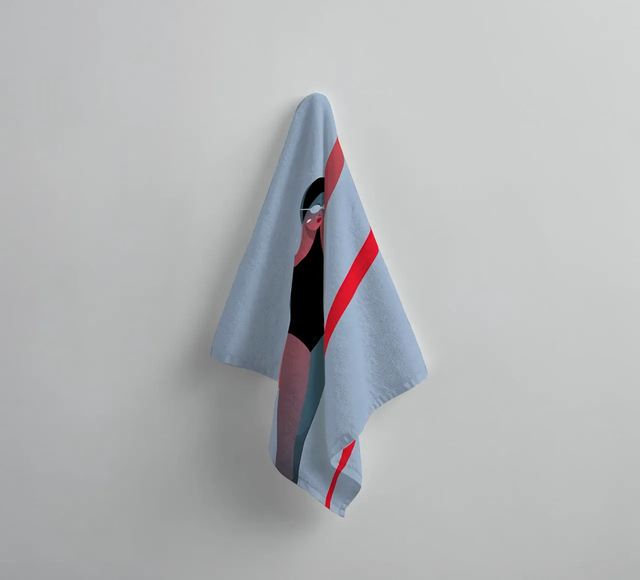 Olympic Gods - Maria Fedoseeva towel by mitaco