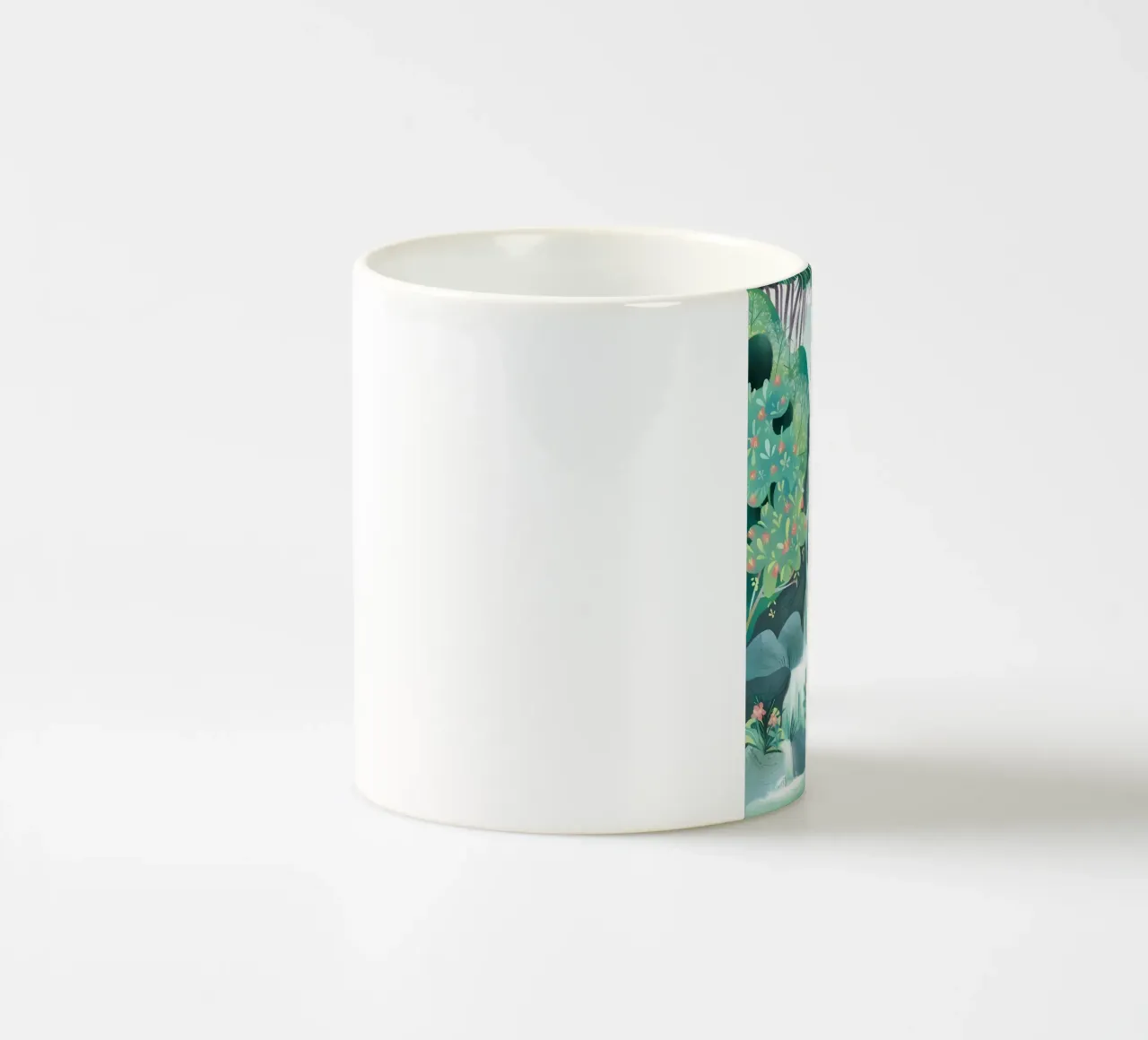 paesaggio tazza in ceramica da mitom