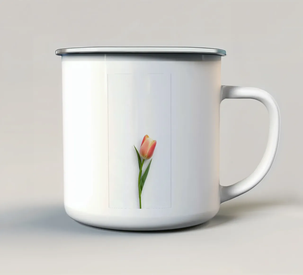 fiore minimale tazza in smalto da mazzihanq