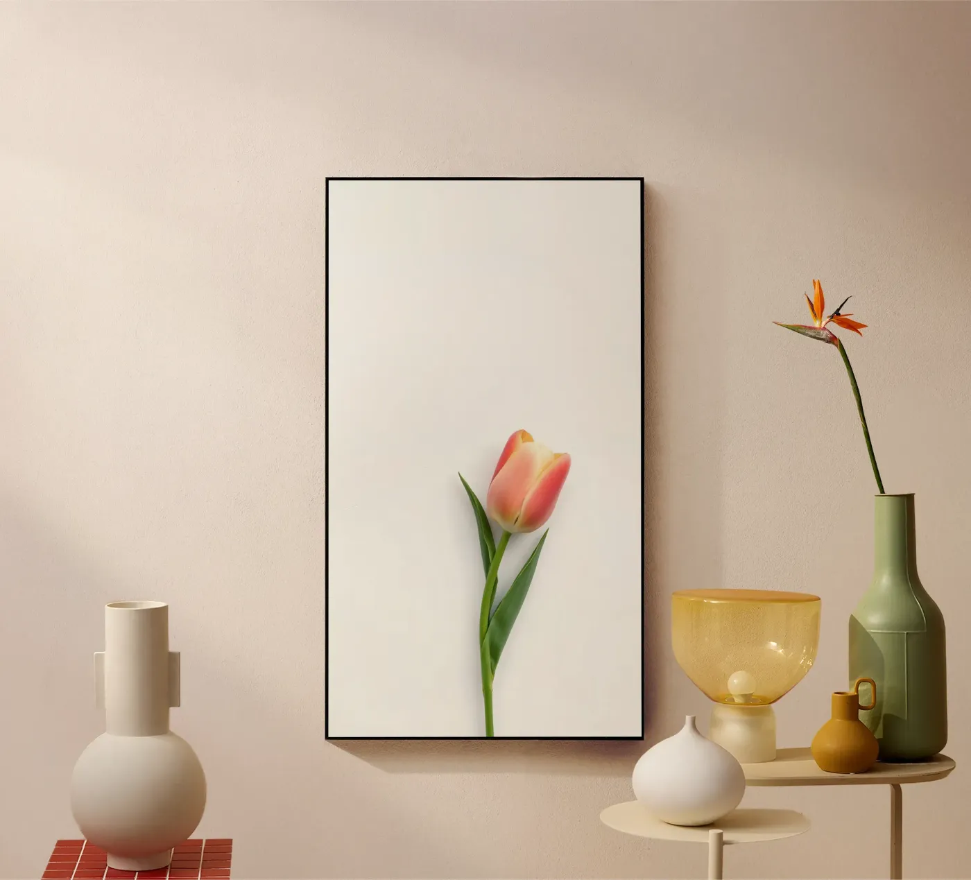 fiore minimale plexiglass da mazzihanq