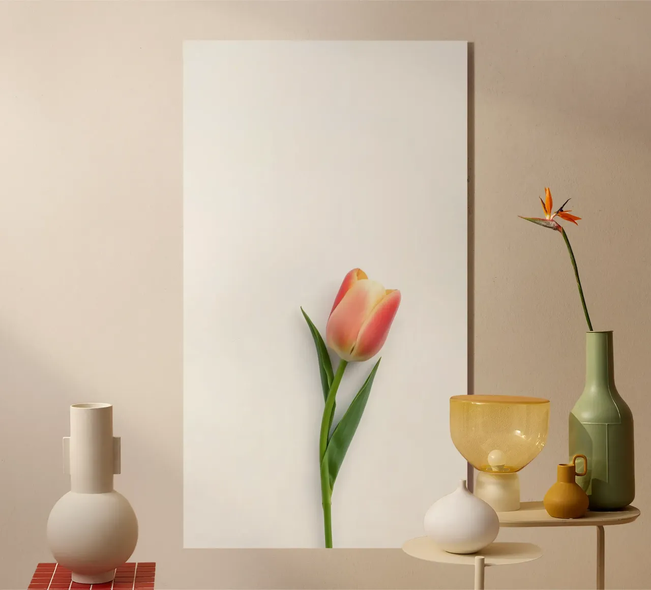 fiore minimale plexiglass da mazzihanq