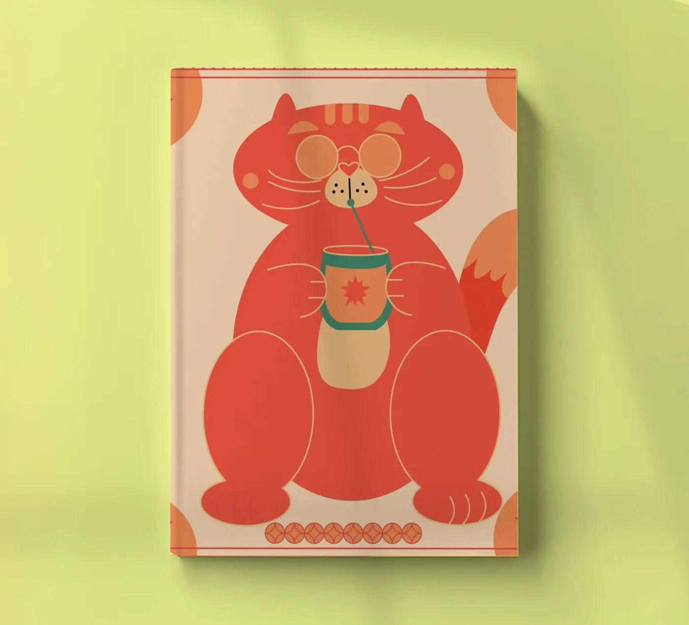 Fat Cat notebook by Dharma