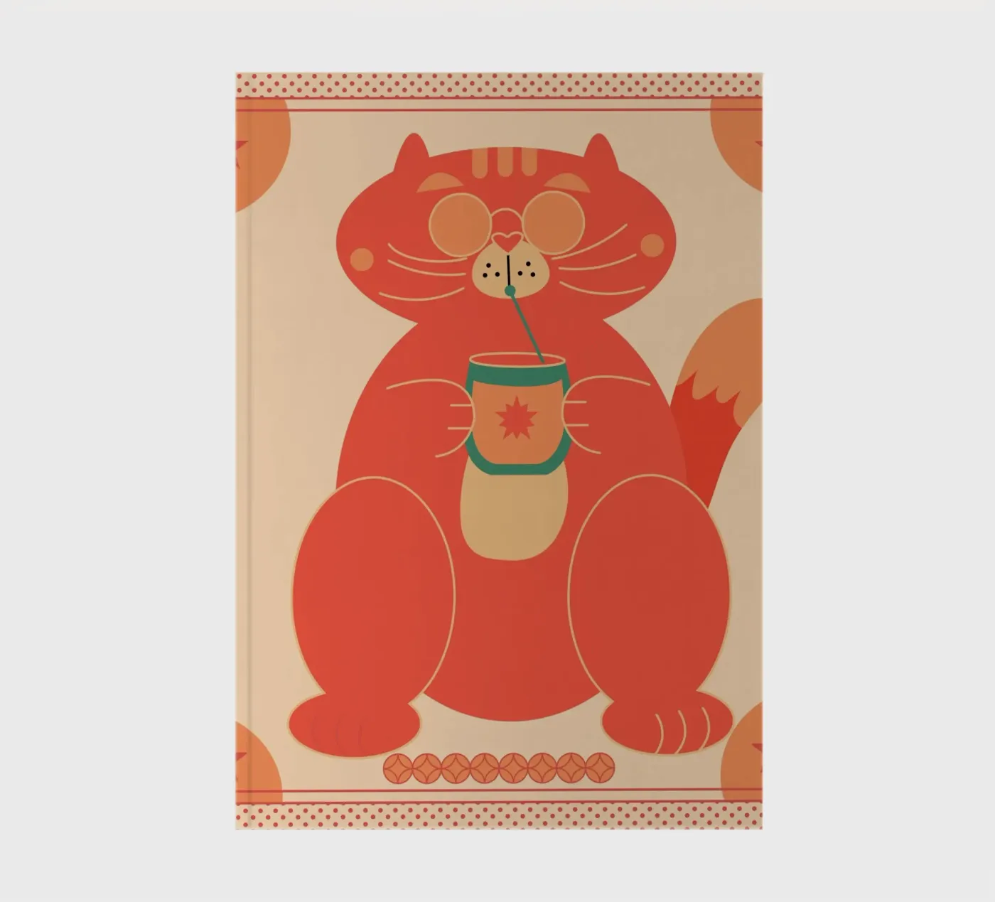 Fat Cat notebook by Dharma