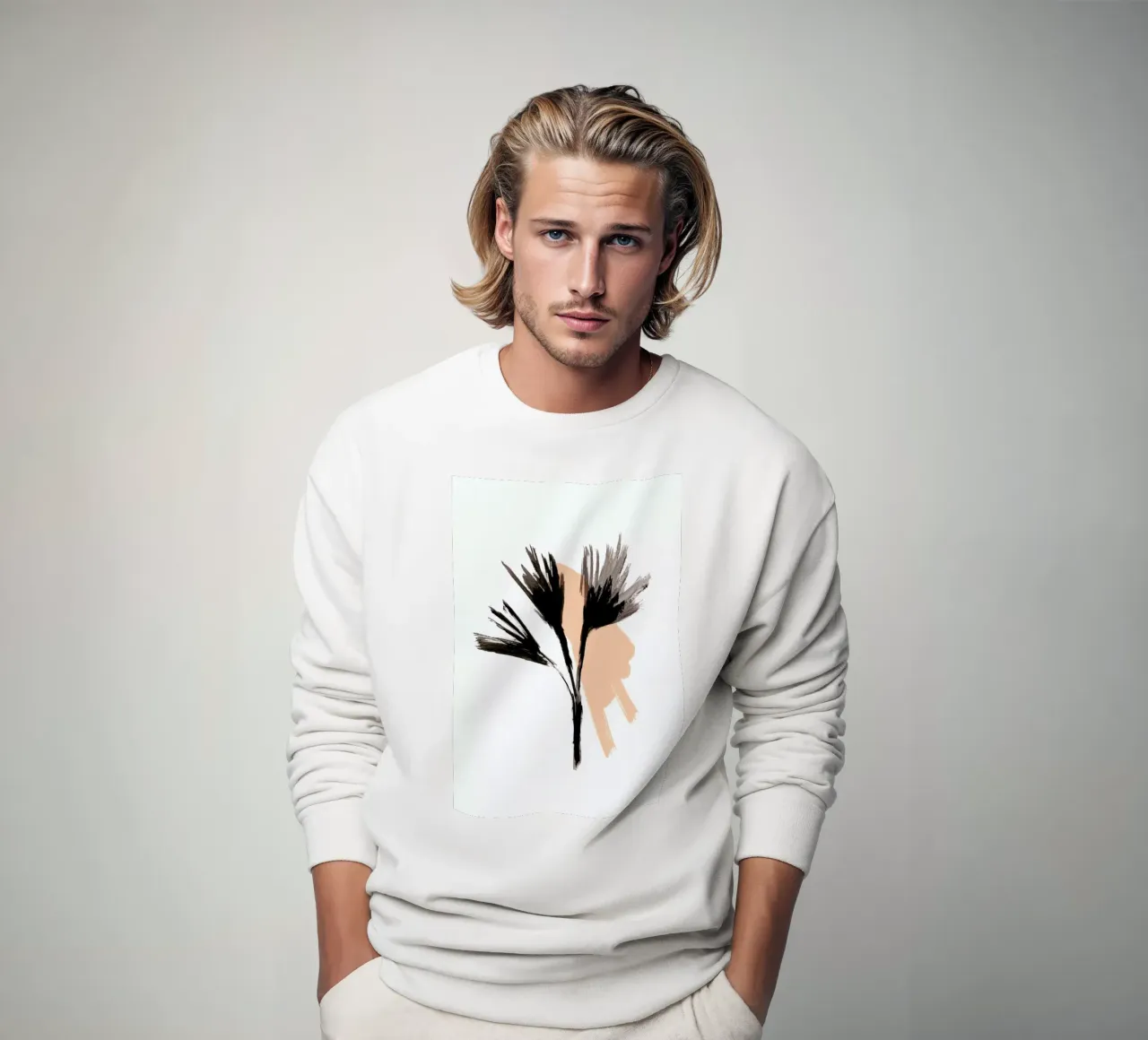 Palm Tree 4 felpa da Farina Kuklinski