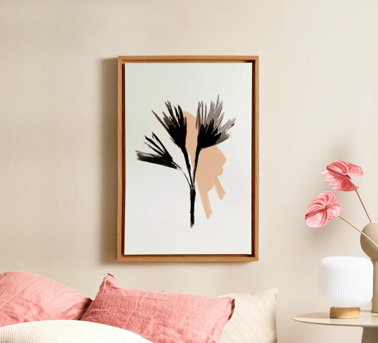 Palm Tree 4 Leinwand von Farina Kuklinski