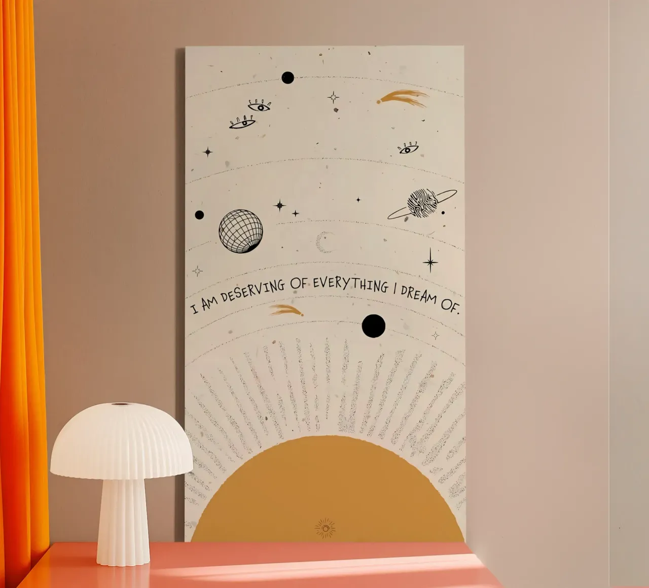 arte minimale tela con Cornice a cassetta da diadang