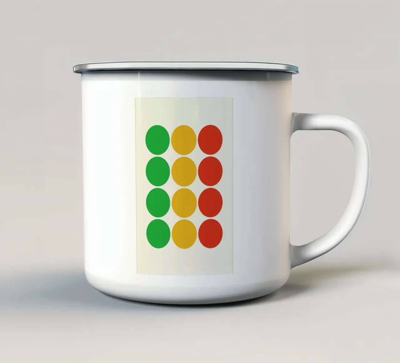 Hot Ludo tazza in smalto da Bo Lundberg