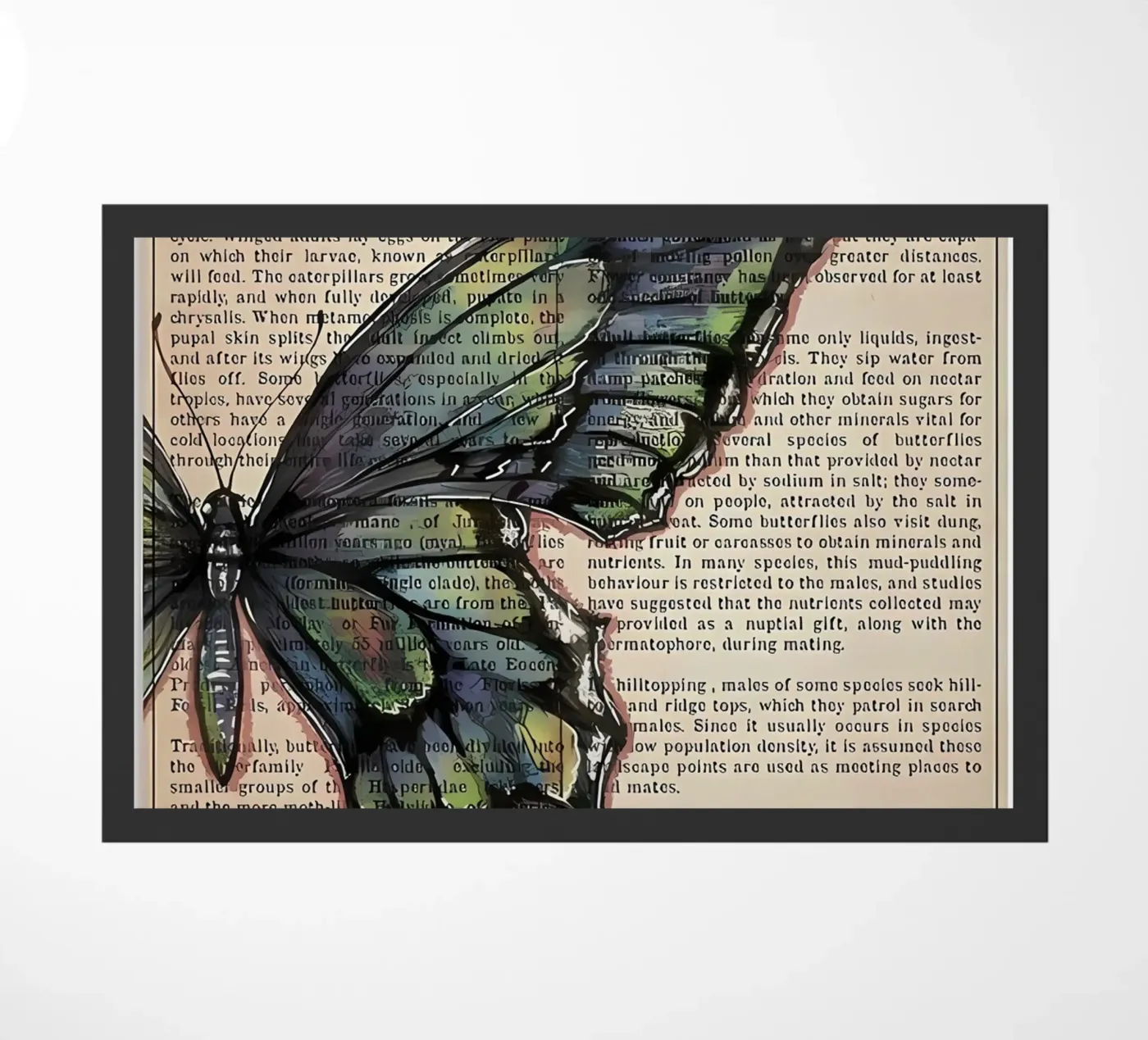 bloem deurmat van mazzihanq