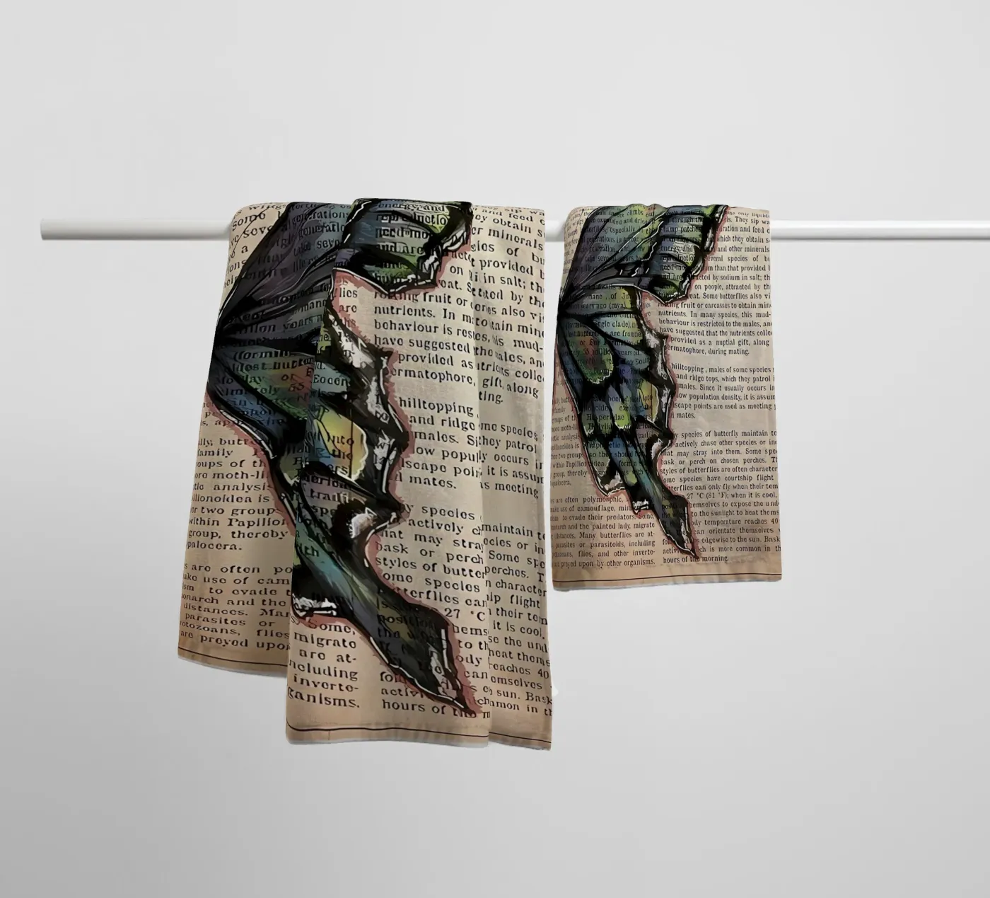 flower towel by mazzihanq