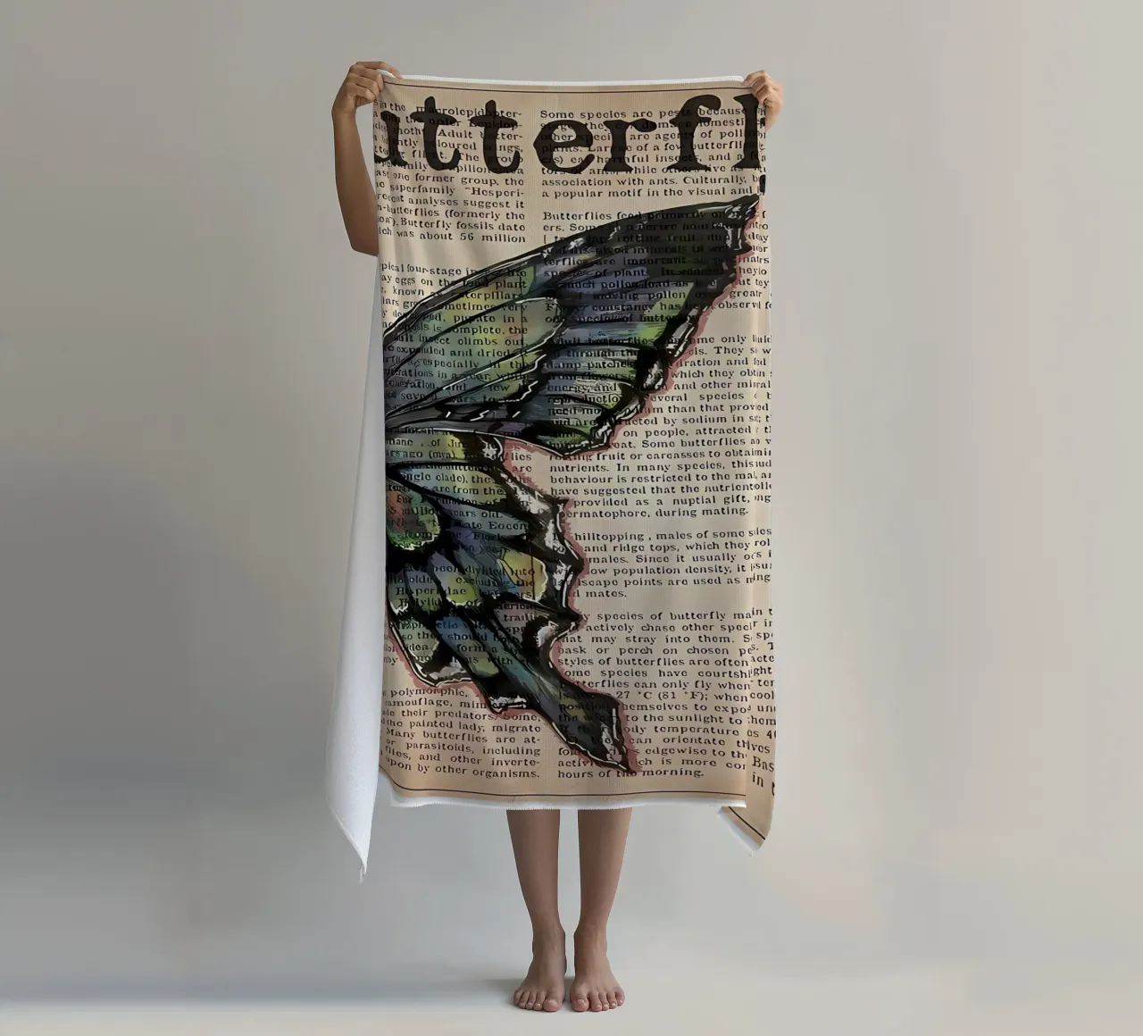 fiore telo mare da mazzihanq