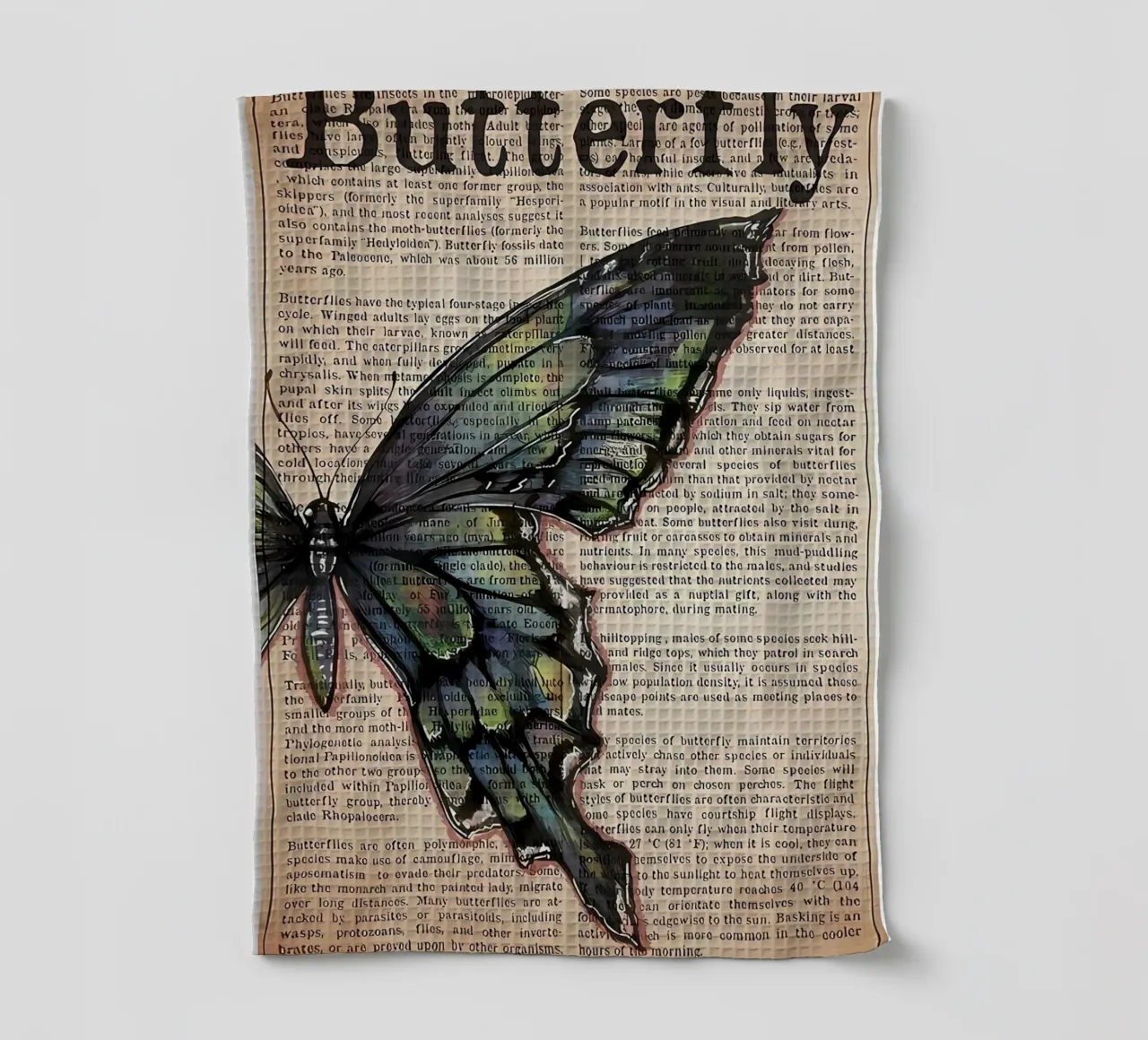 flower tea towel by mazzihanq