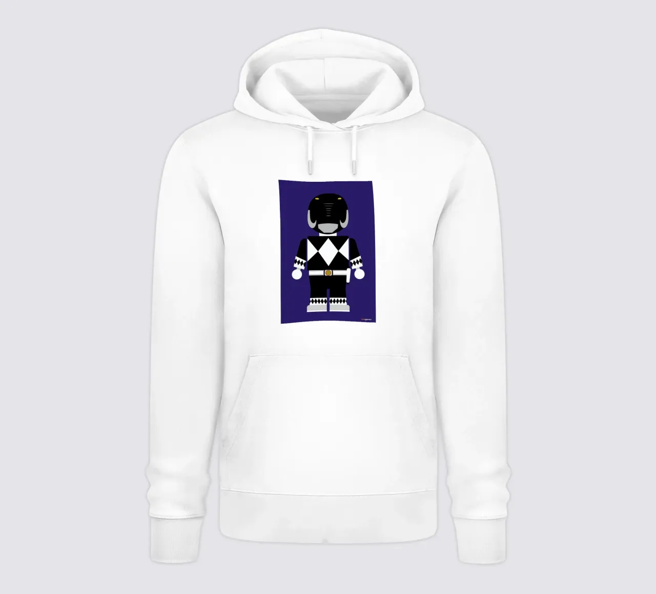 Power Ranger Toy Black felpa con cappuccio da Rafa Gomes