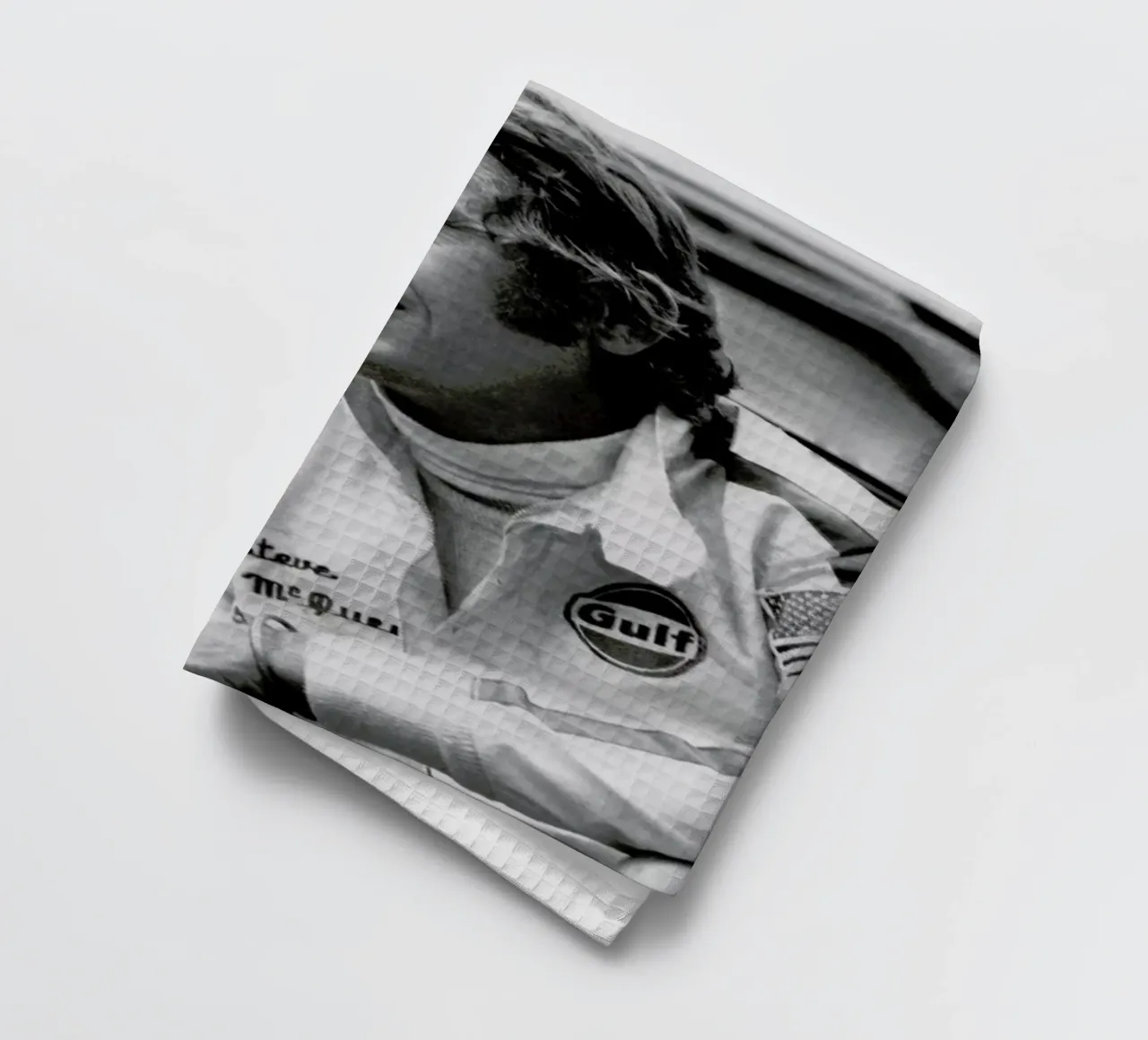 Steve McQueen in Le Mans, 1971 canovaccio da cucina da Gallery Print and Art Limited