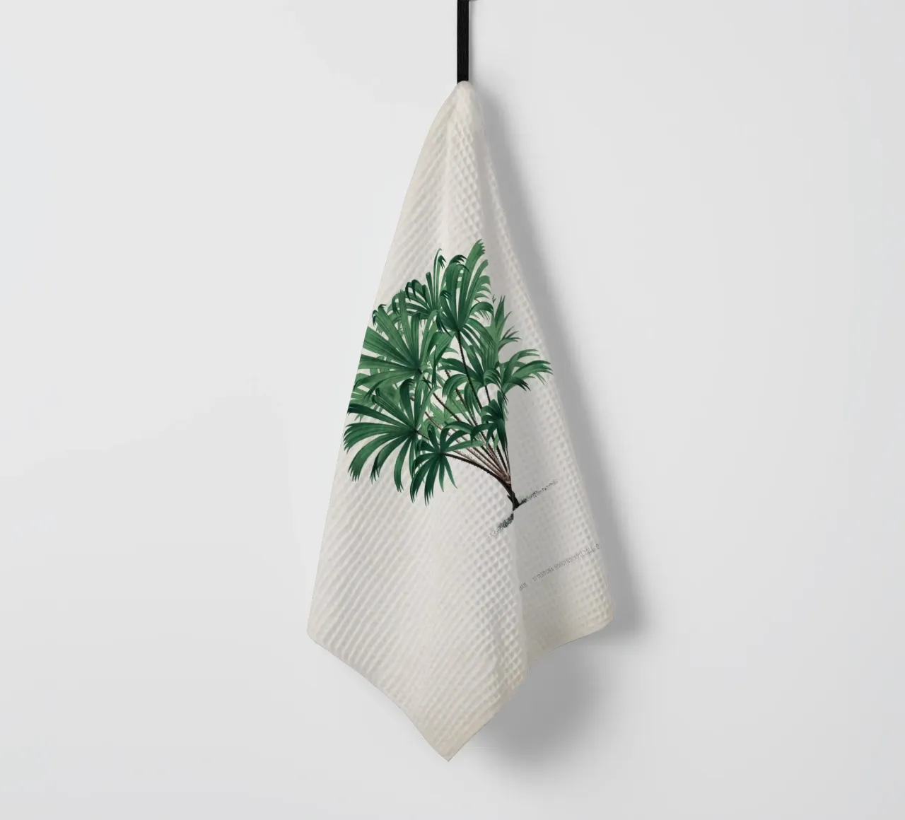 Vintage Kerchove 1 Les Palmiers 33 tea towel by Vintage Print Collection