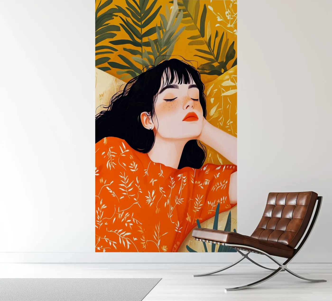 Sleep well fotobehang van Justyna Jaszke JBJart