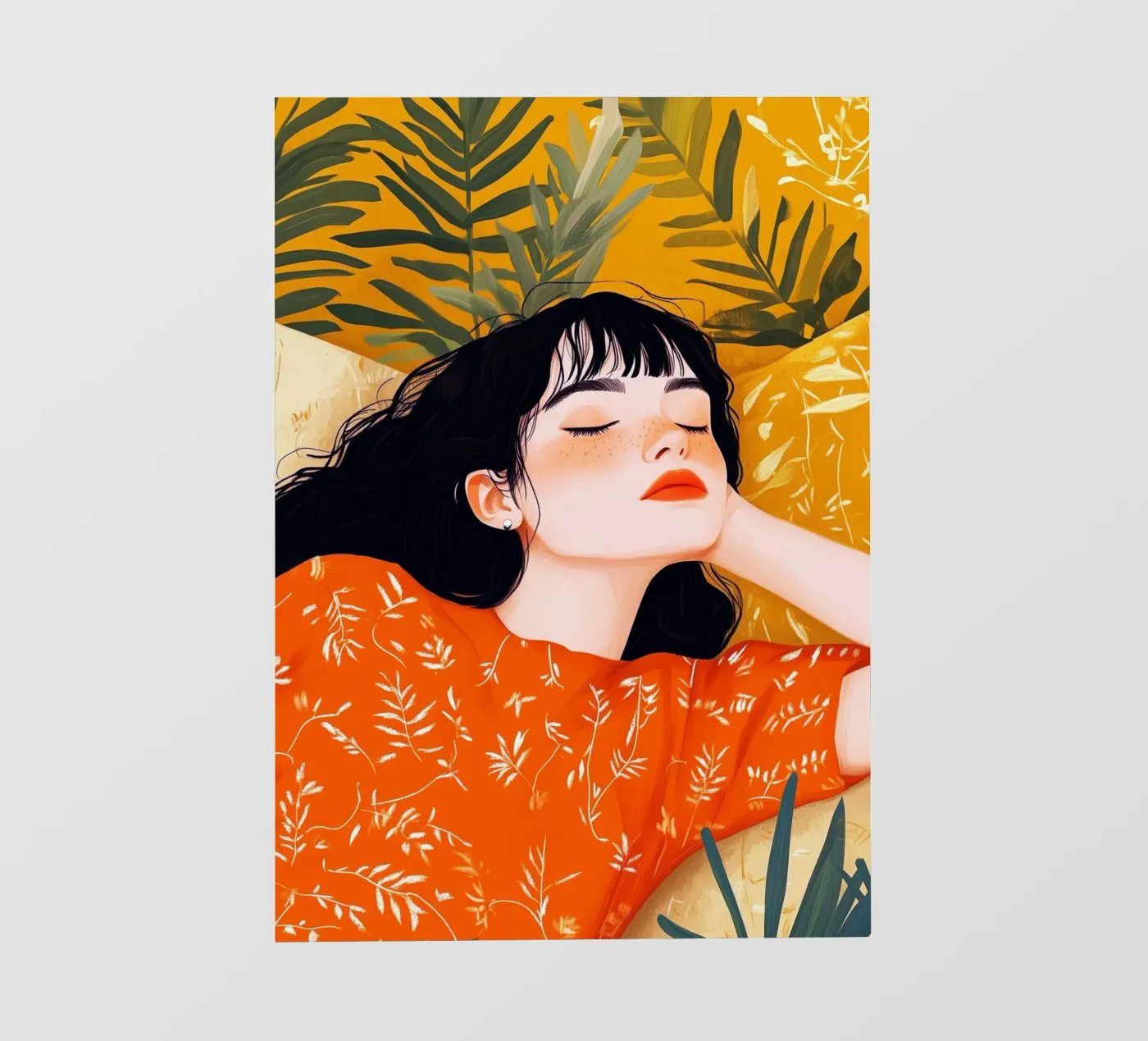 Sleep well fotobehang van Justyna Jaszke JBJart