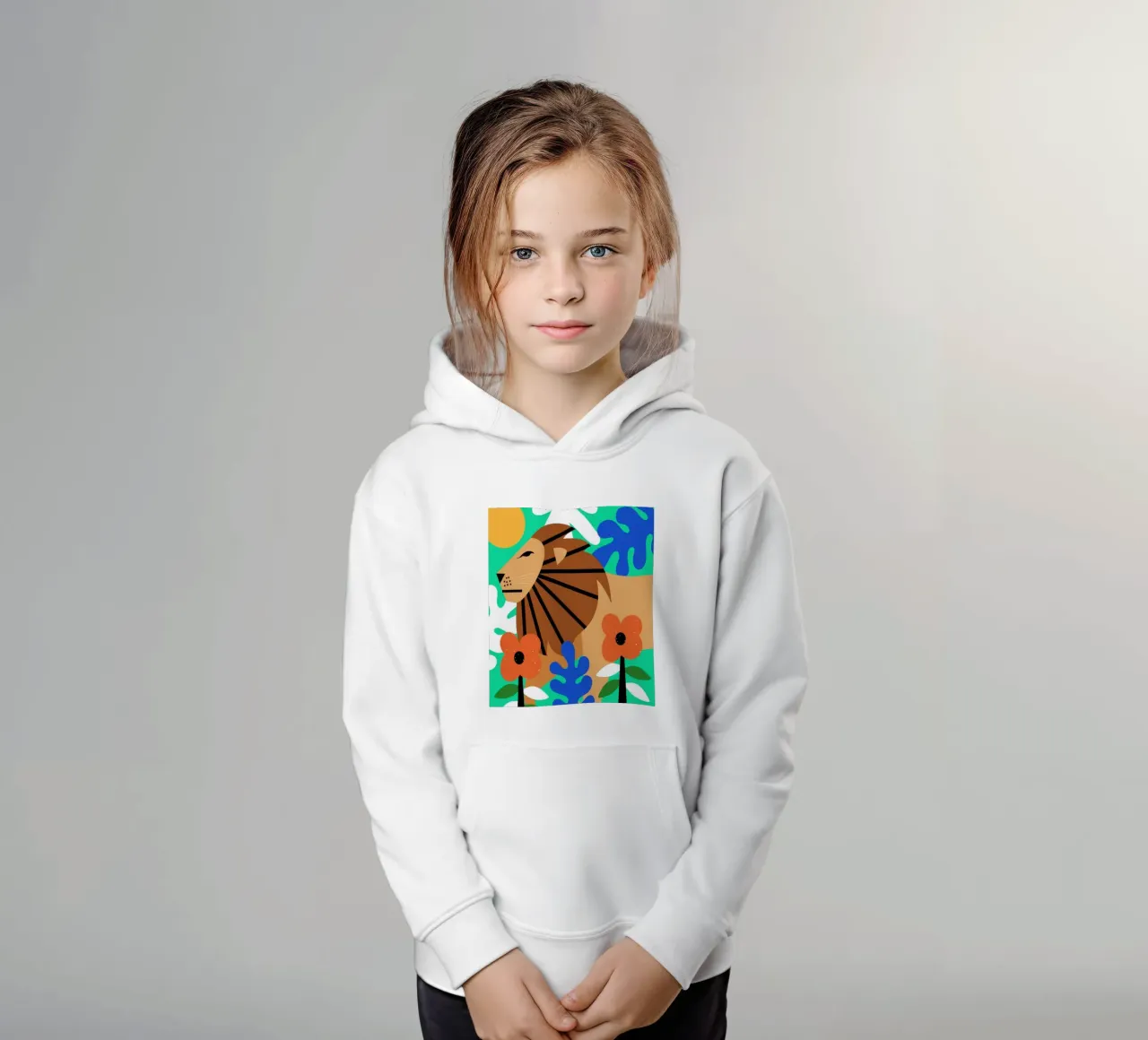 King of the Jungle Kinder Hoodie von Dharma