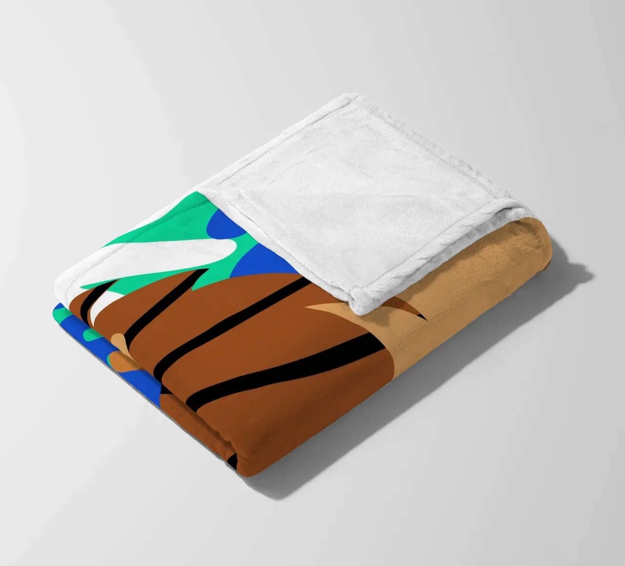 King of the Jungle fleece blanket by Dharma