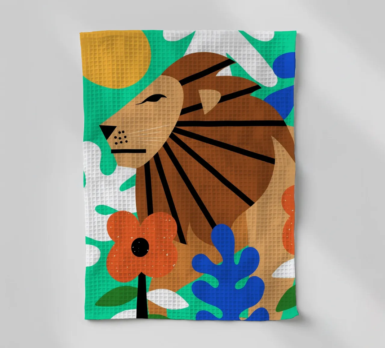 King of the Jungle Geschirrtuch von Dharma