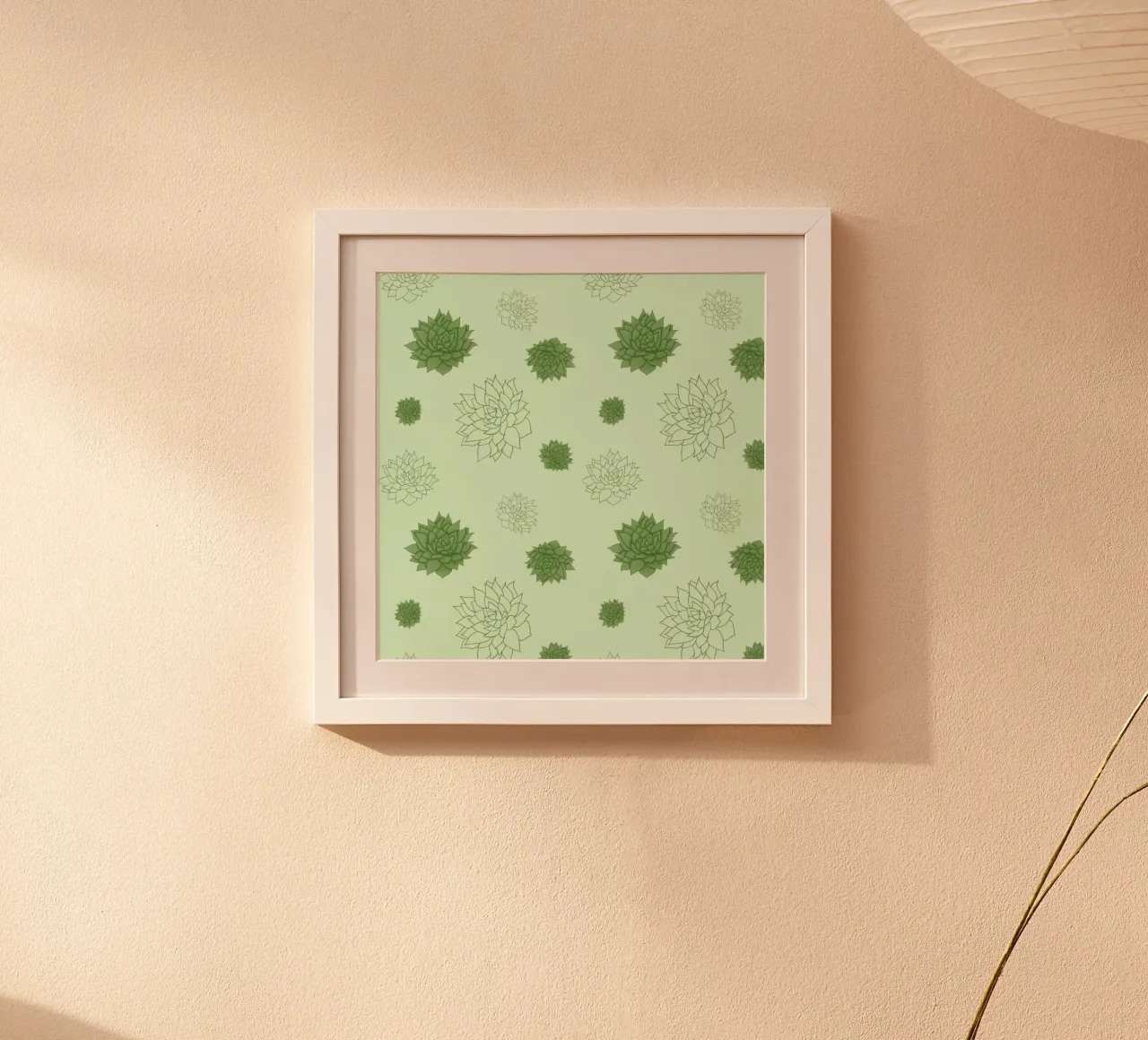Succulent Echeveria Harmony carta hahnemühle da Loobs