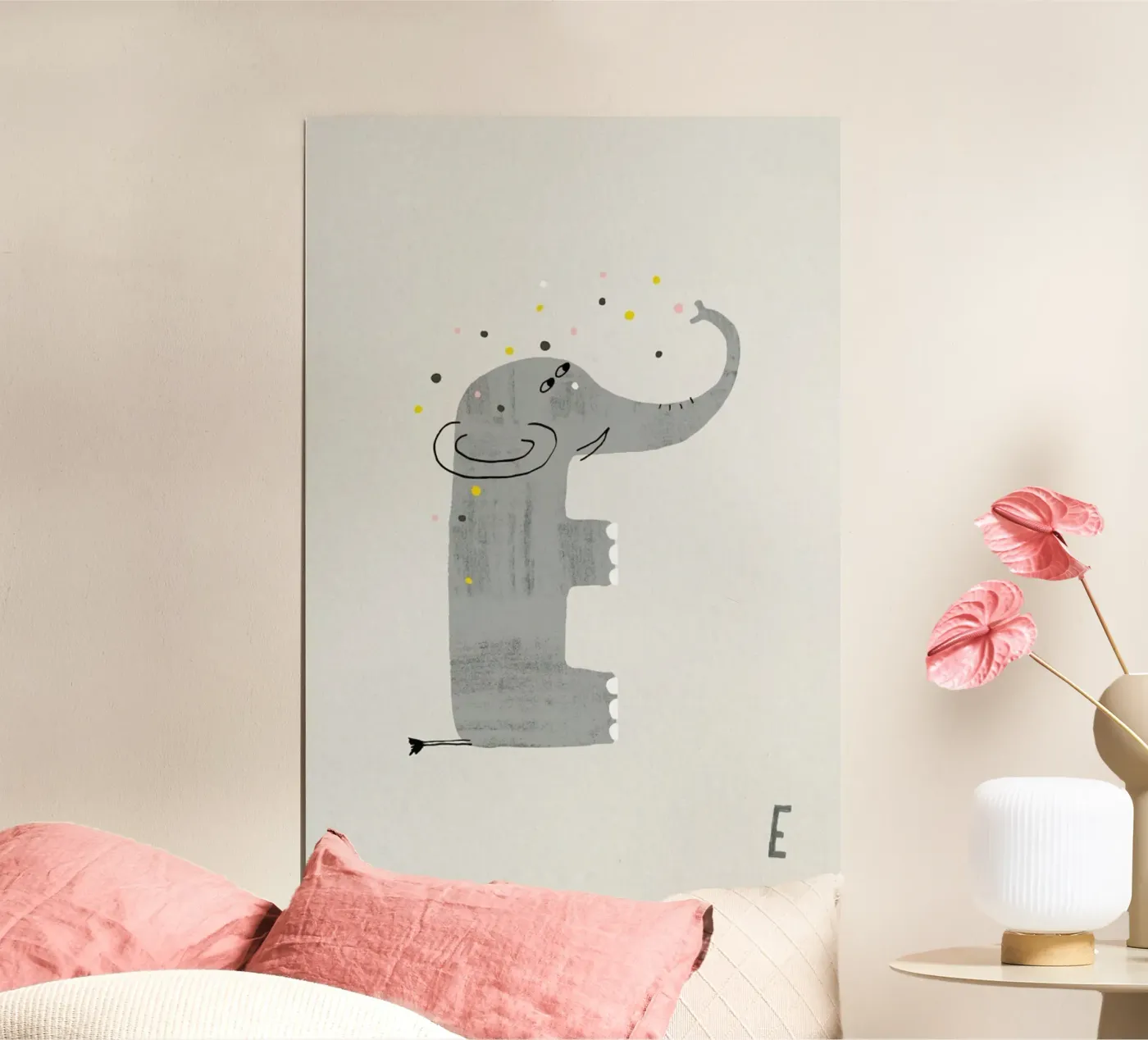 ABC Kids - E poster by typealive