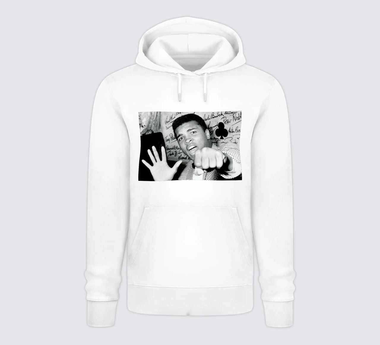 Muhammad Ali - The Greatest felpa con cappuccio da Gallery Print and Art Limited