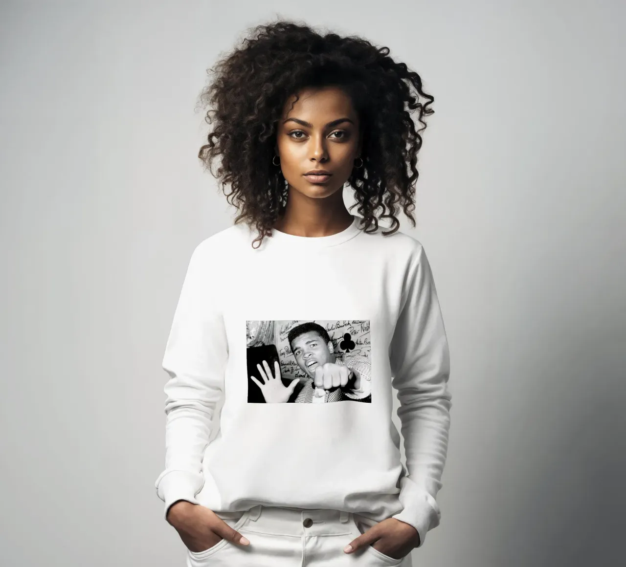 Muhammad Ali - The Greatest felpa da Gallery Print and Art Limited