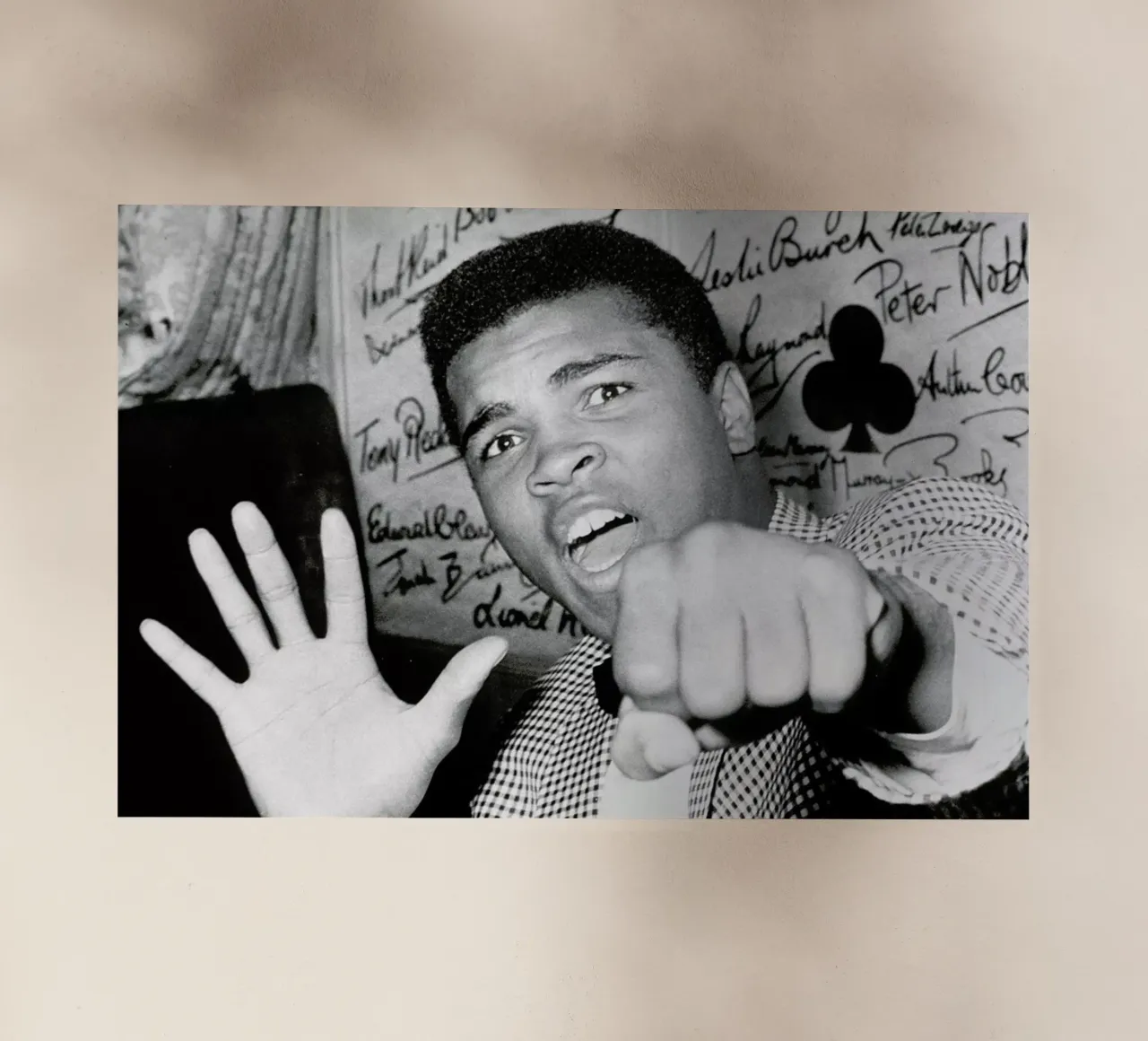 Muhammad Ali - The Greatest pellicola backlit da Gallery Print and Art Limited