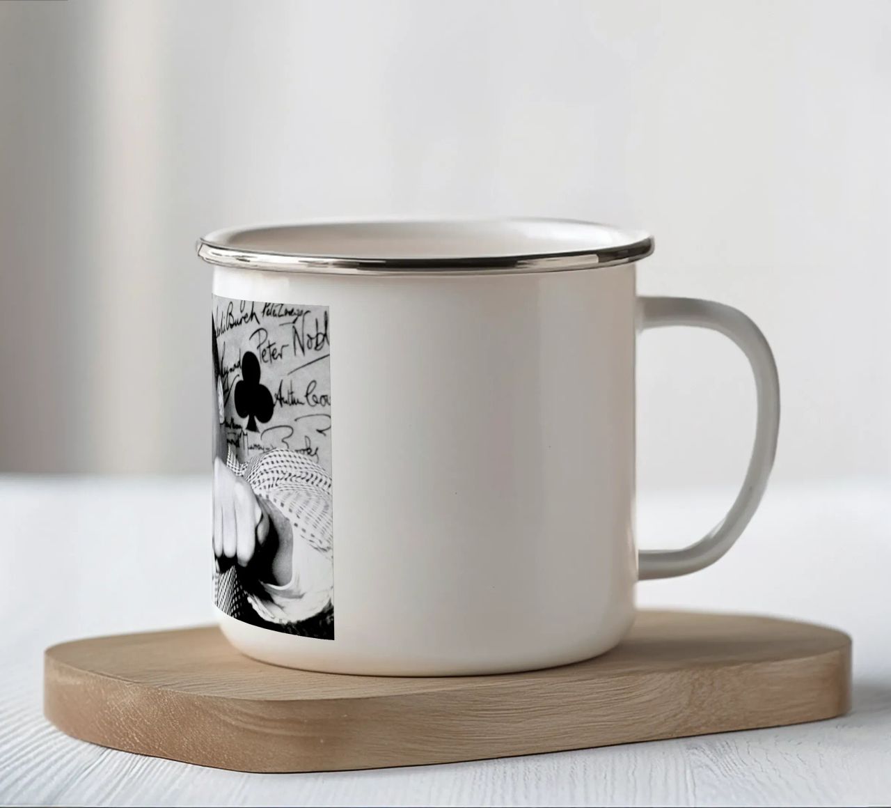 Muhammad Ali - The Greatest tazza in smalto da Gallery Print and Art Limited