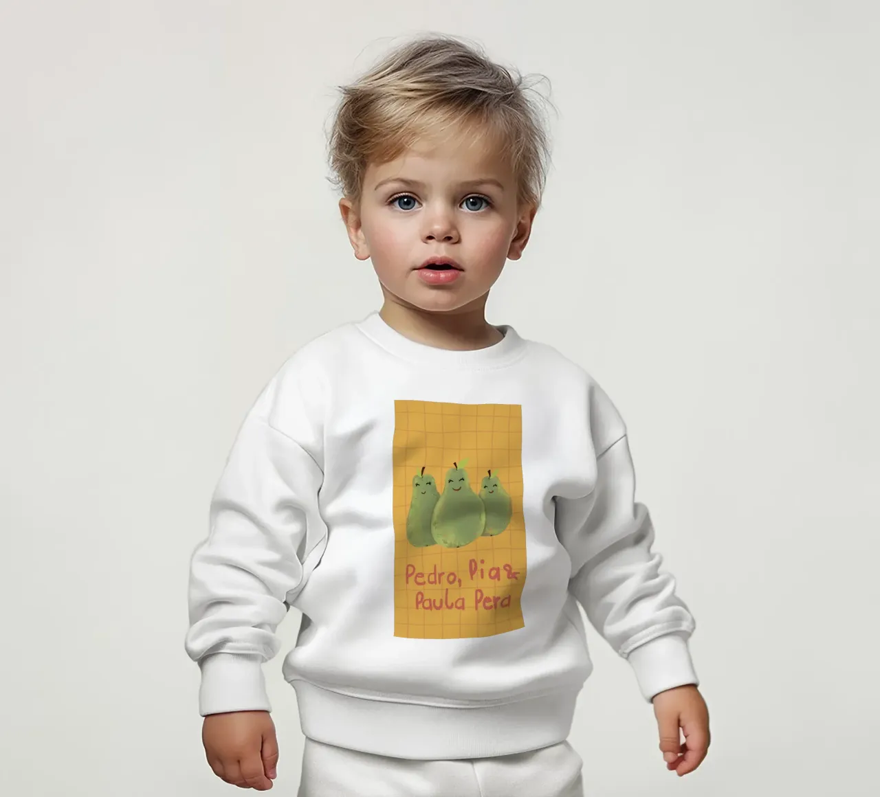 Pear group baby sweatshirt van Beeeplan