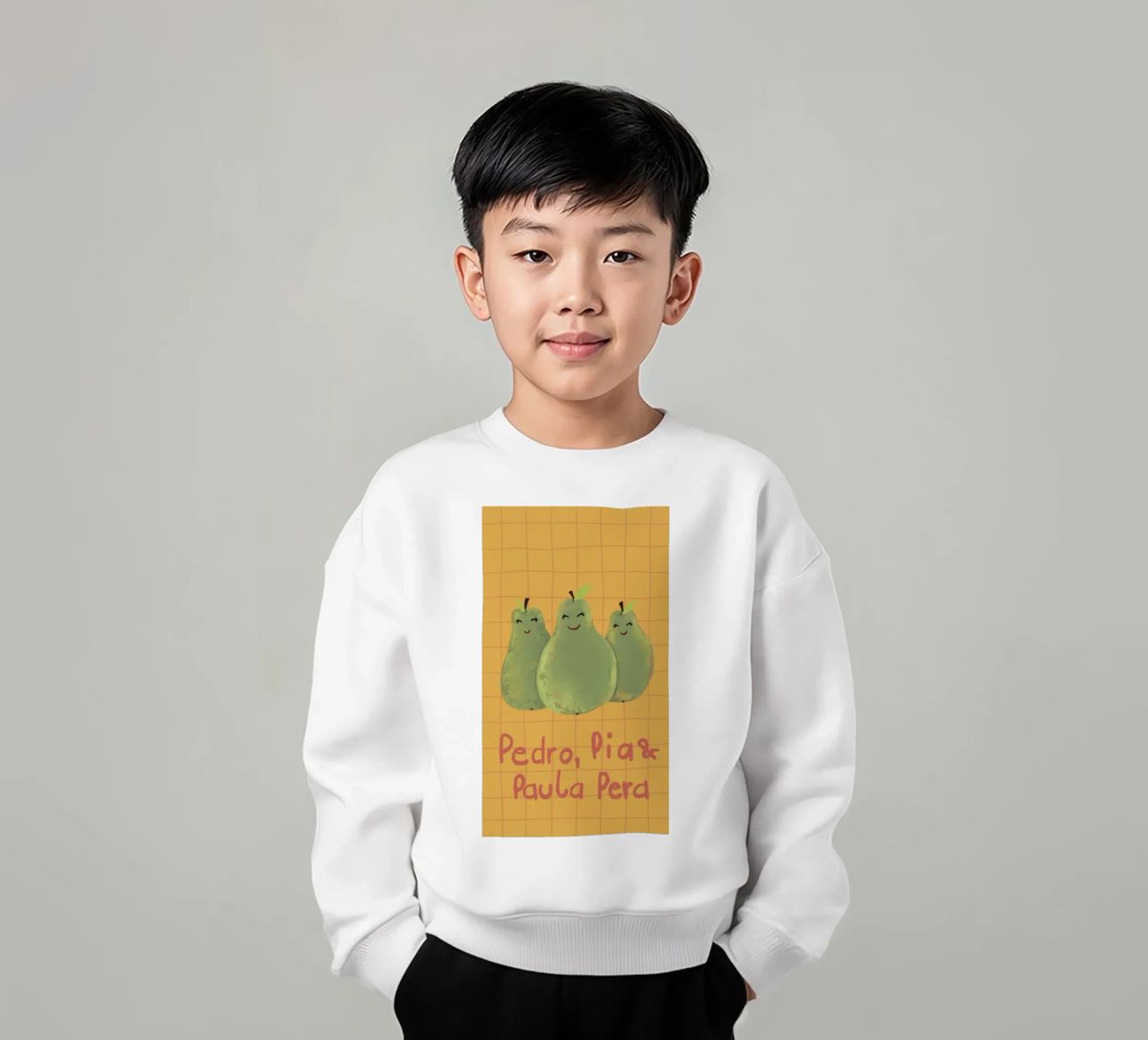 Pear group felpa bambino da Beeeplan