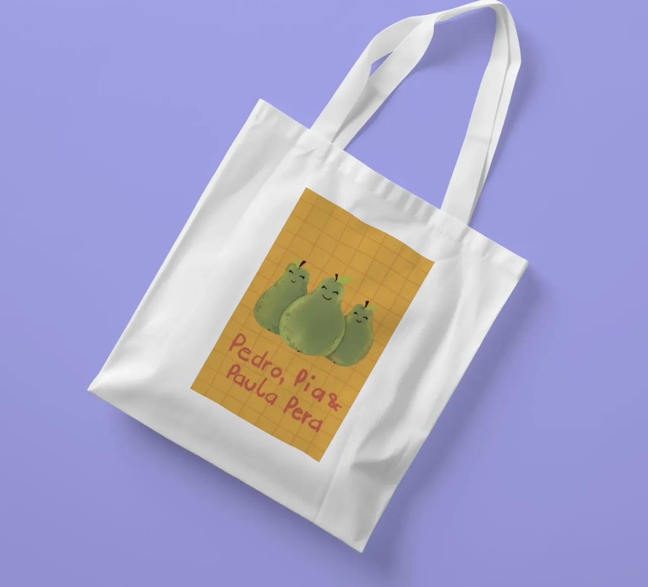 Pear group borsa in juta da Beeeplan