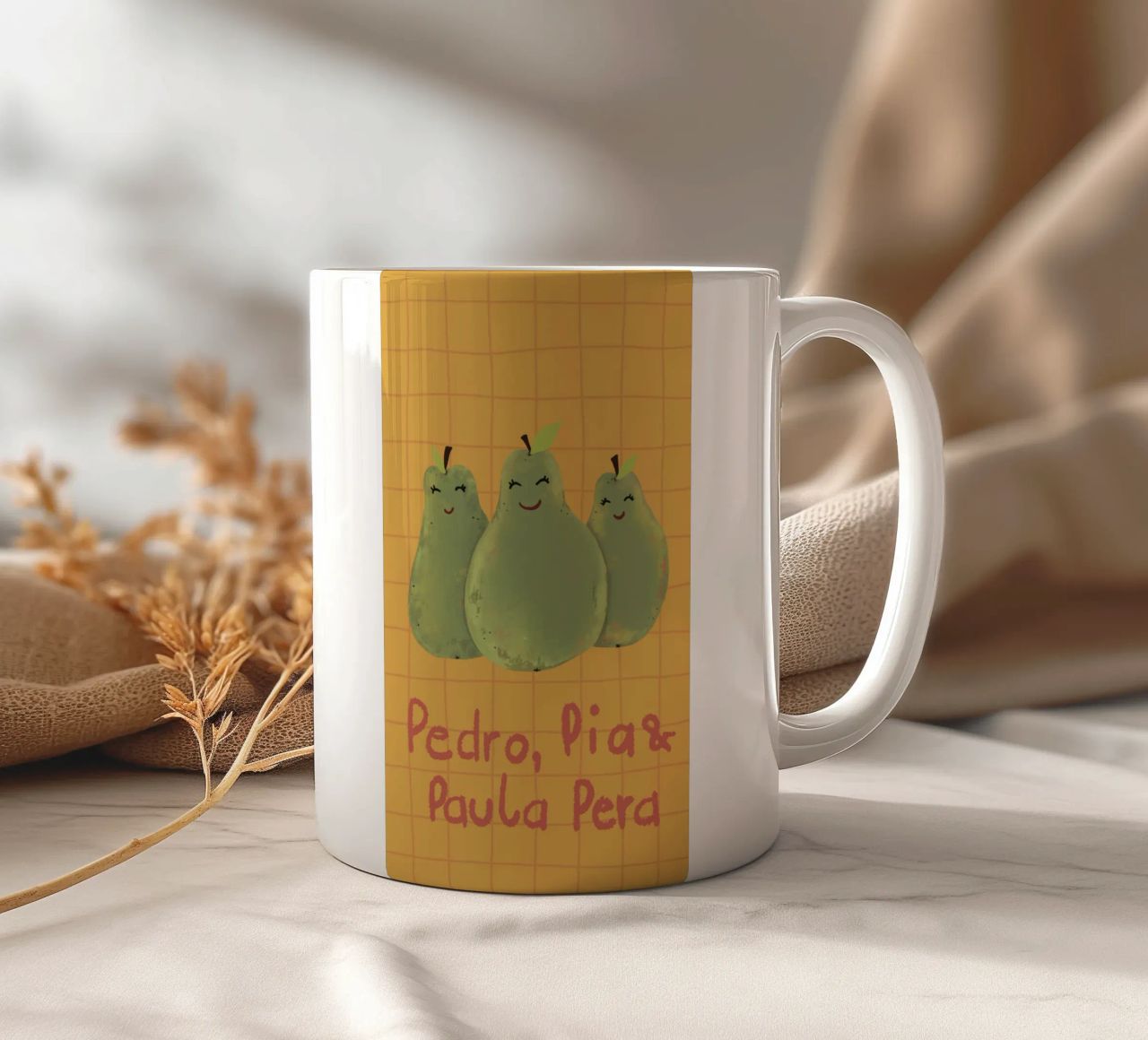 Pear group tazza in ceramica da Beeeplan