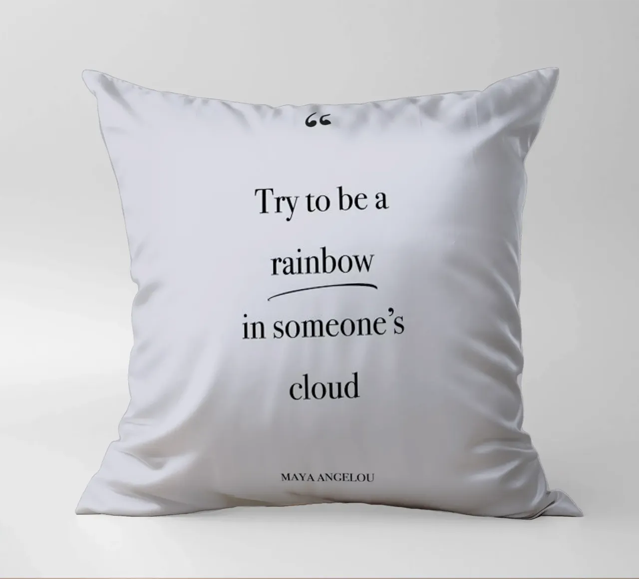 Try to Be a Rainbow cuscino da Studio One