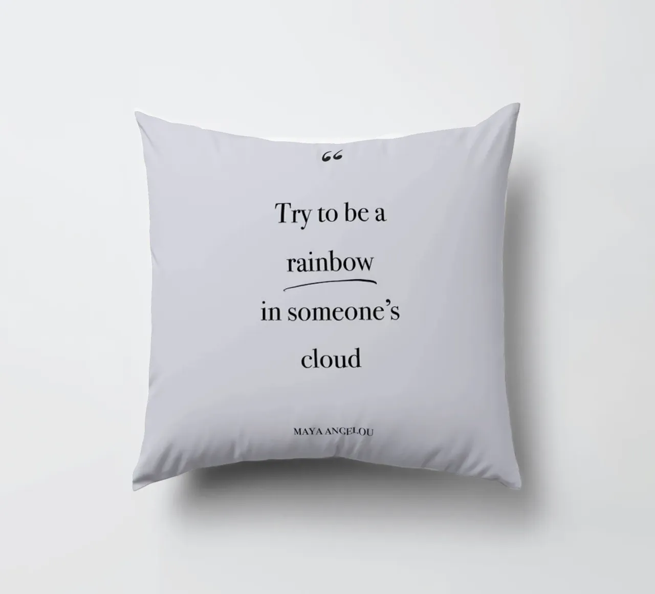 Try to Be a Rainbow cuscino da Studio One