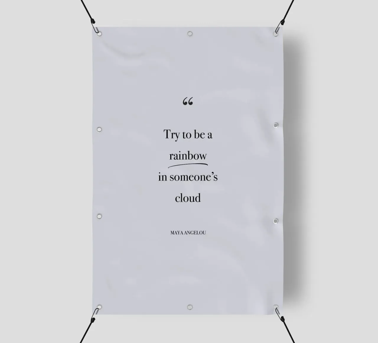 Try to Be a Rainbow telo in pvc da Studio One