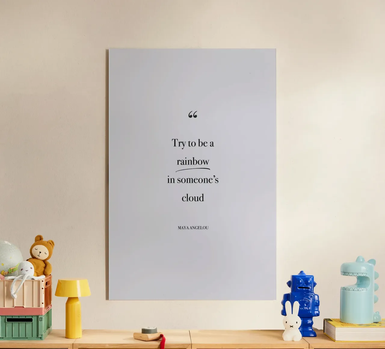 Try to Be a Rainbow plexiglass da Studio One