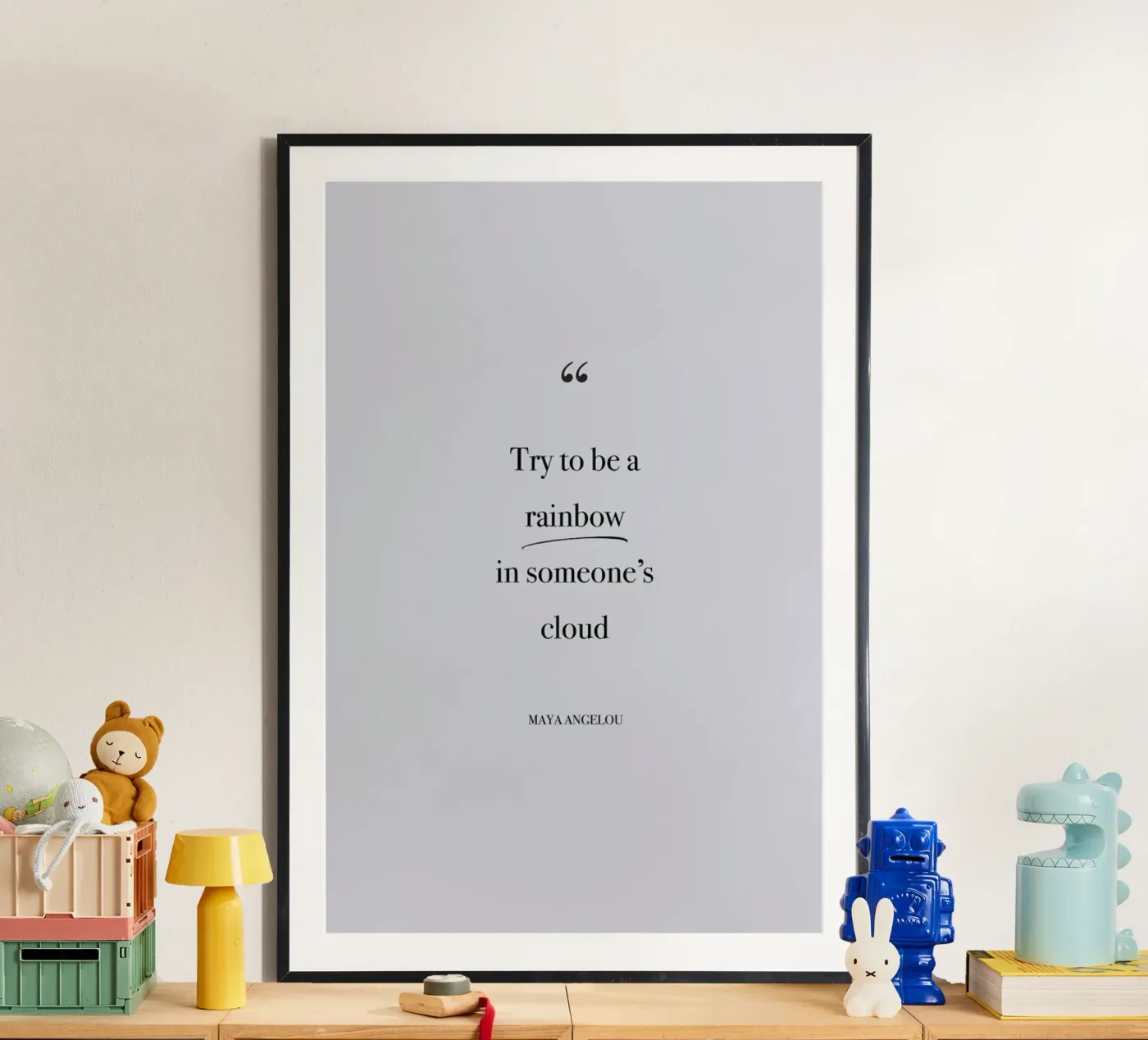 Try to Be a Rainbow poster da Studio One
