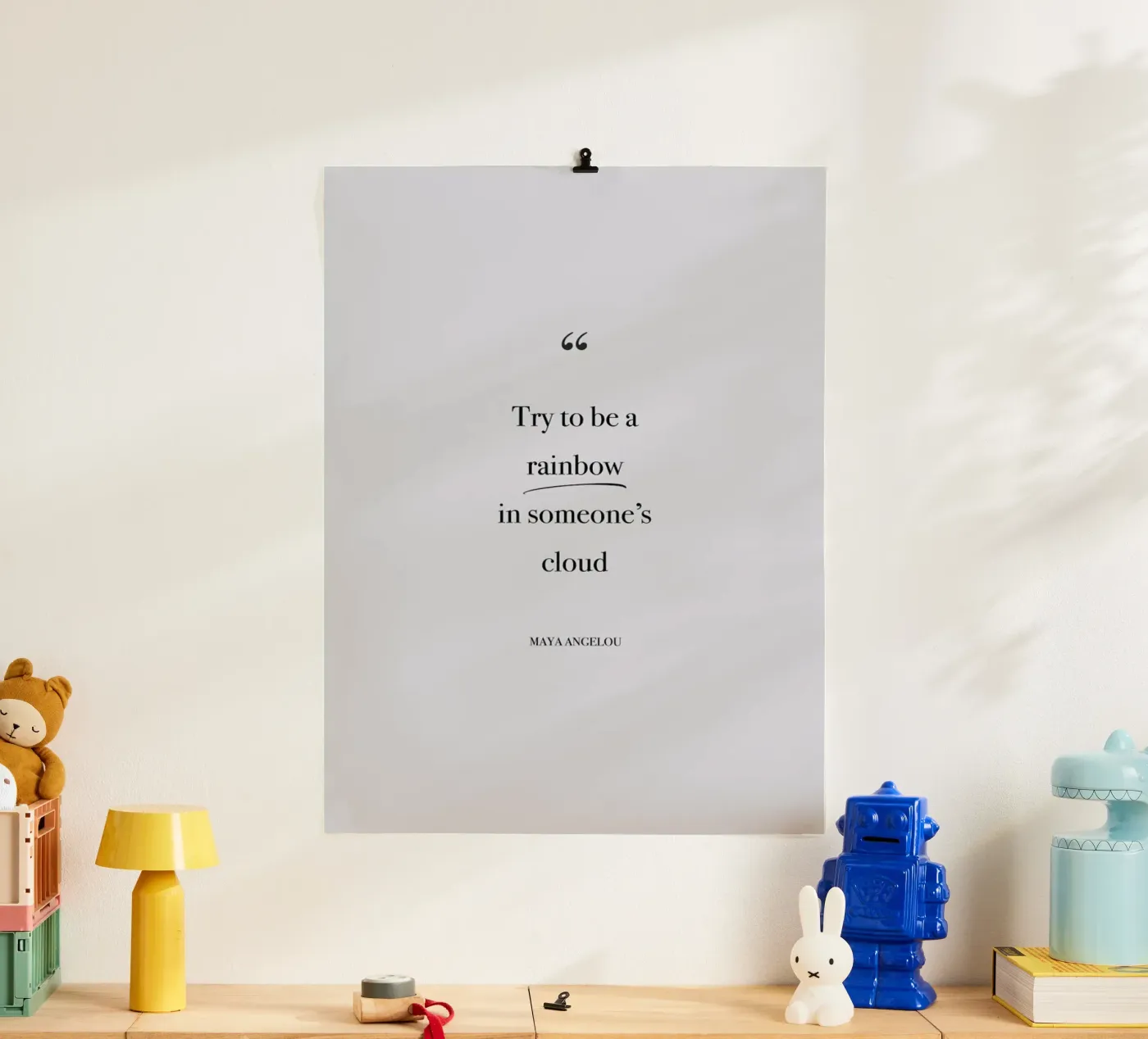 Try to Be a Rainbow poster da Studio One