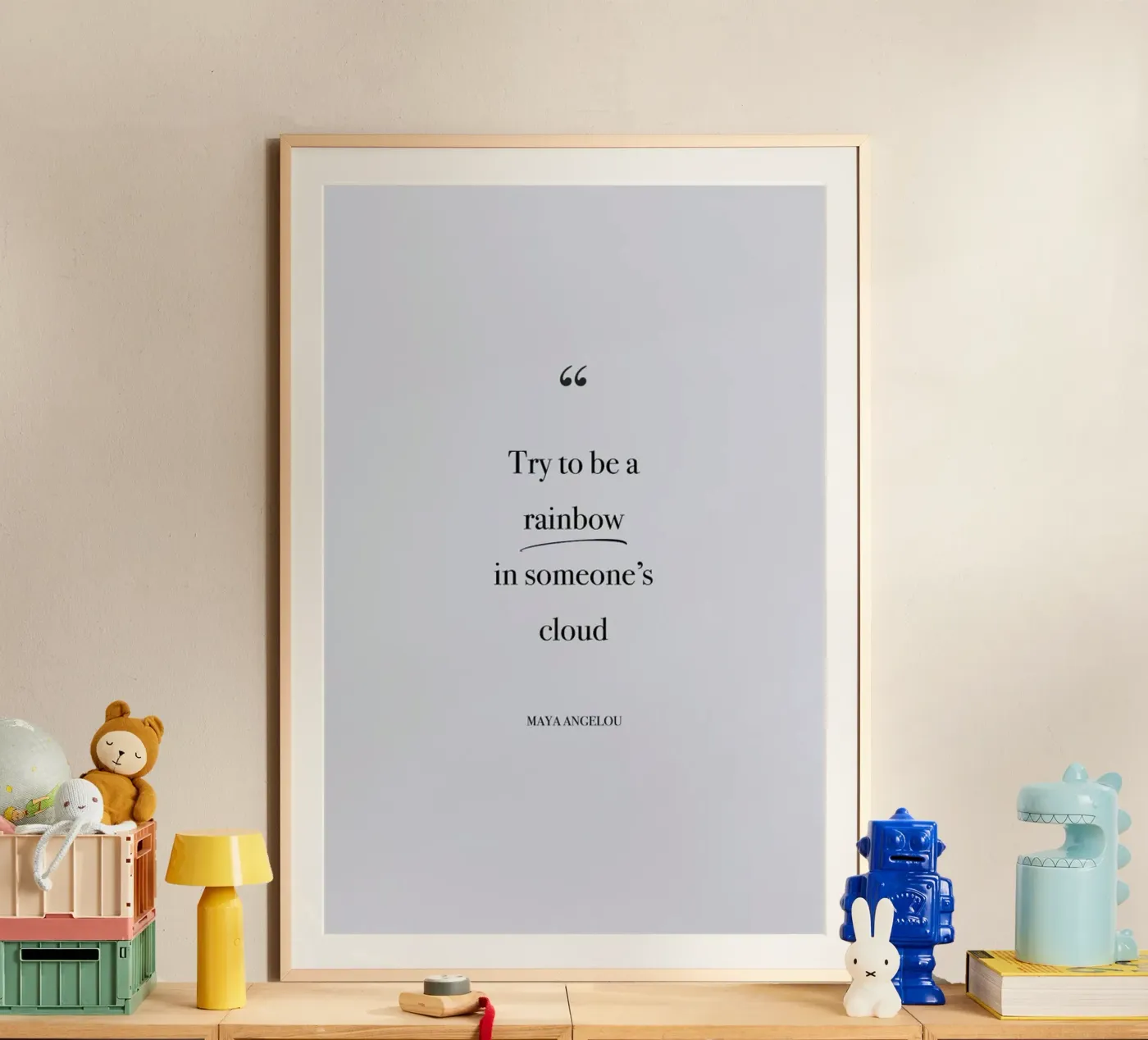 Try to Be a Rainbow poster da Studio One