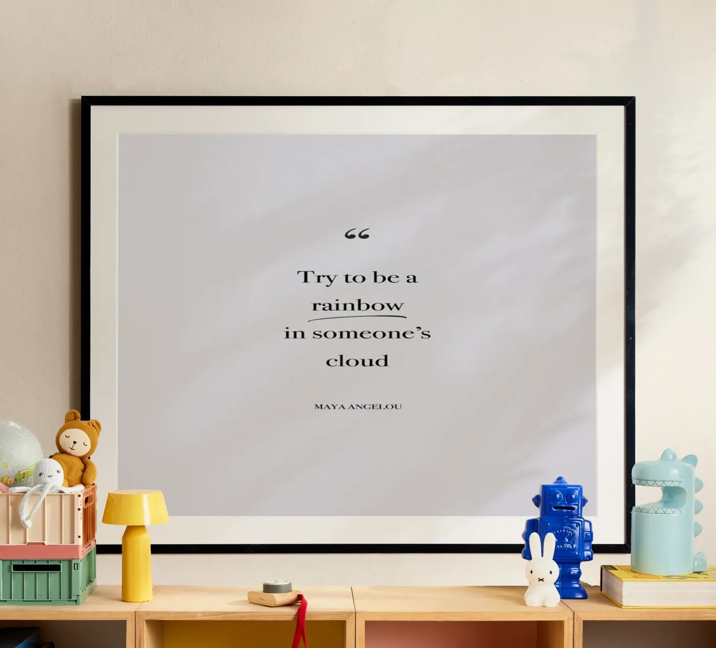 Try to Be a Rainbow poster da Studio One
