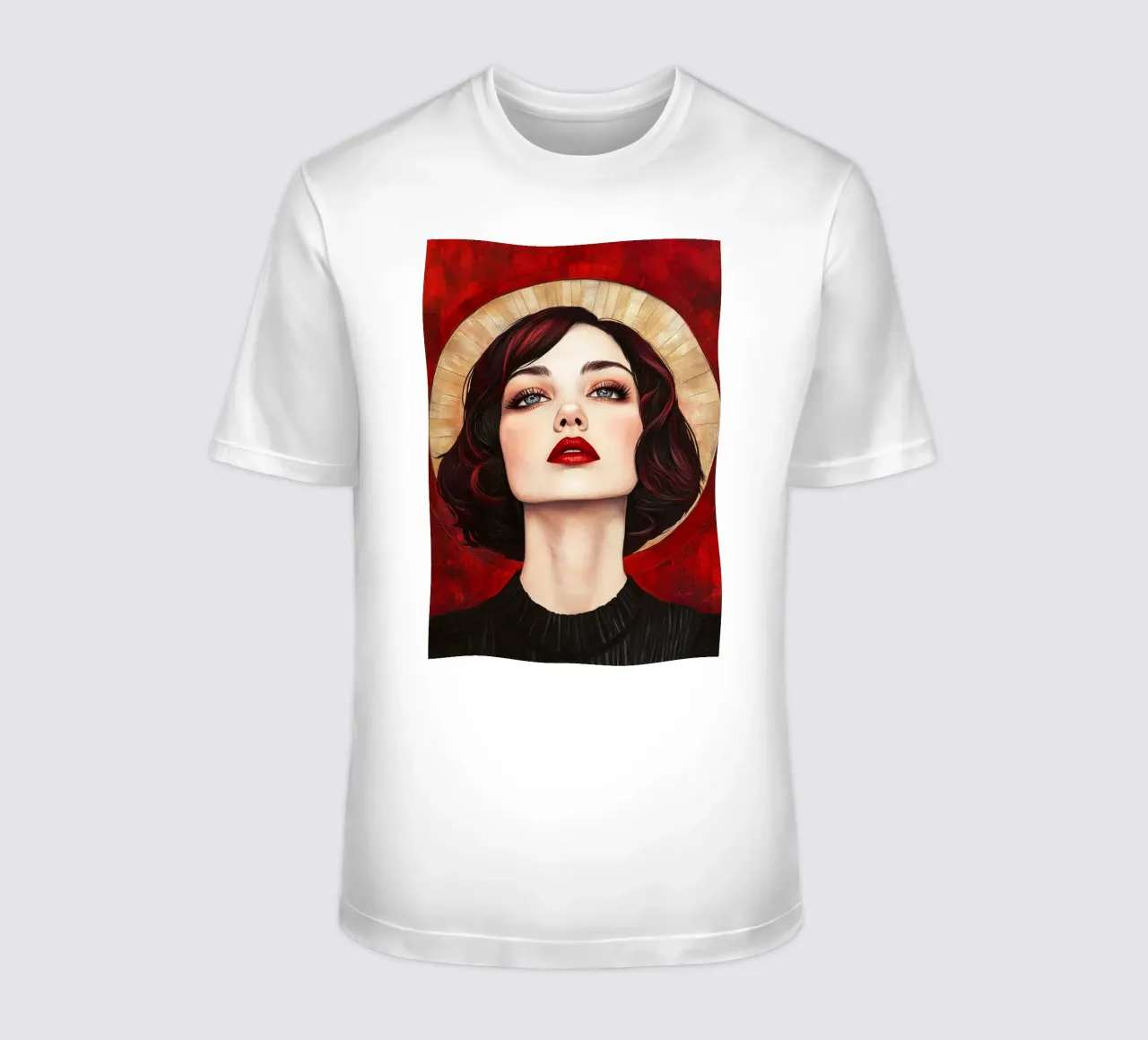 Brava ragazza t-shirt da Justyna Jaszke JBJart