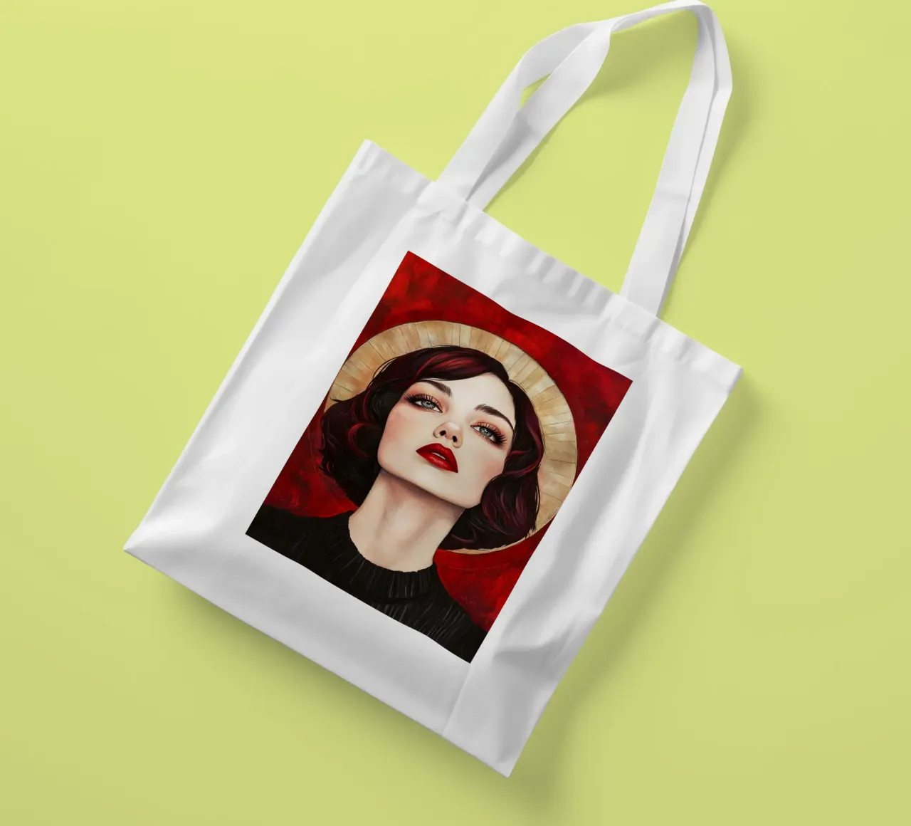 Brava ragazza borsa in juta da Justyna Jaszke JBJart